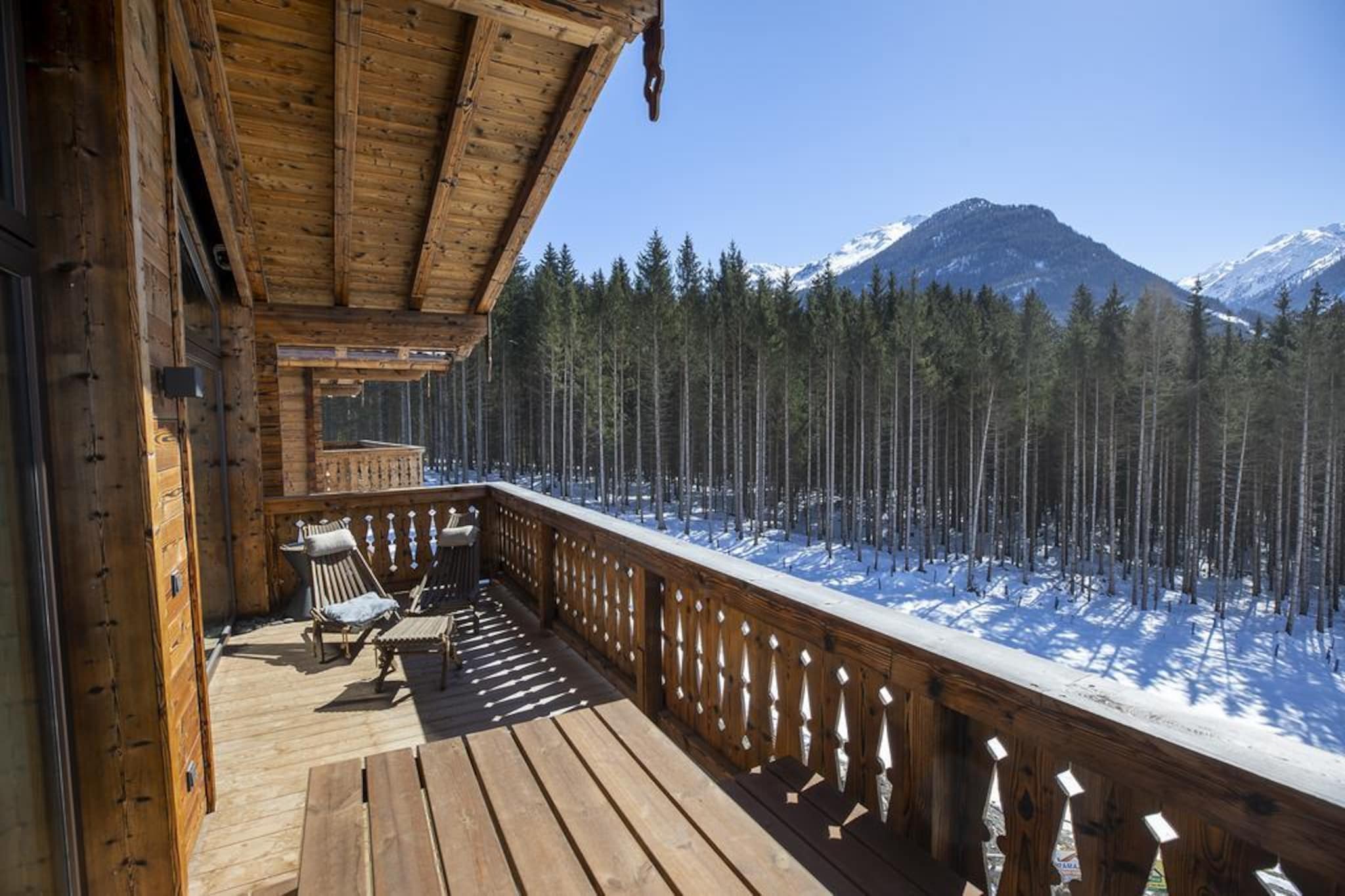 Nationalpark Chalet Ochsenbug-View winter