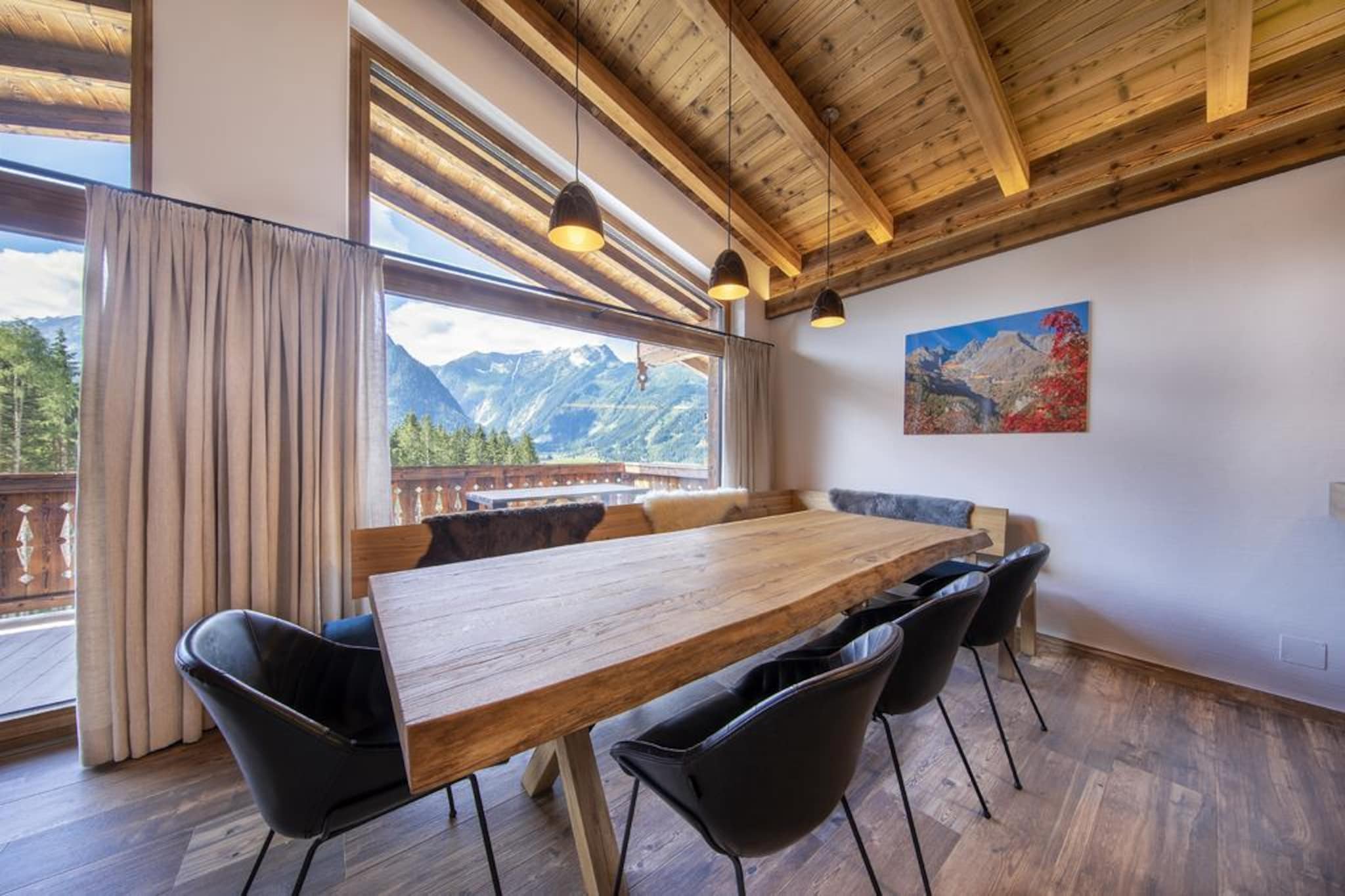 Nationalpark Chalet Ochsenbug-Dining room