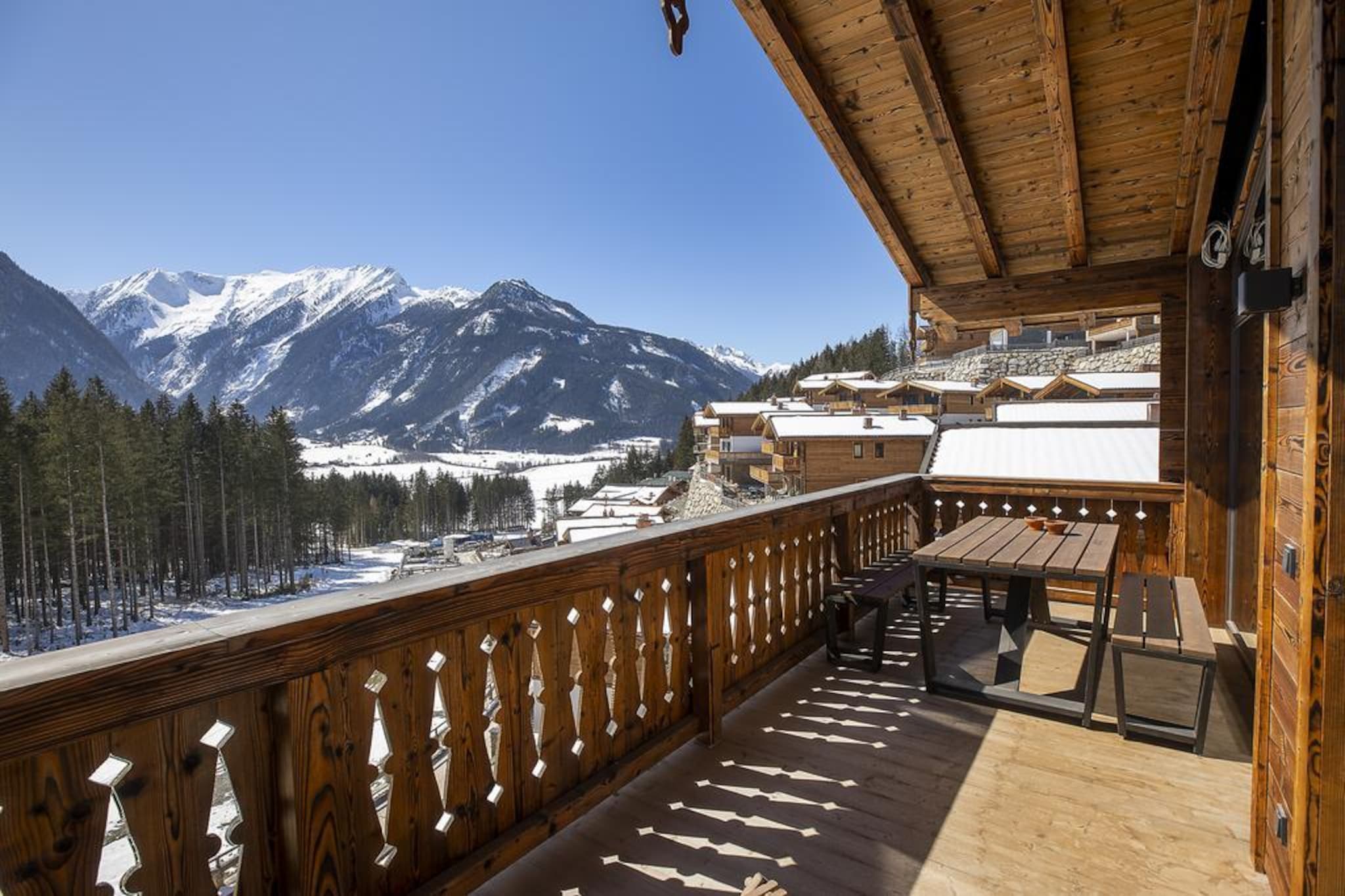 Nationalpark Chalet Ochsenbug-View winter