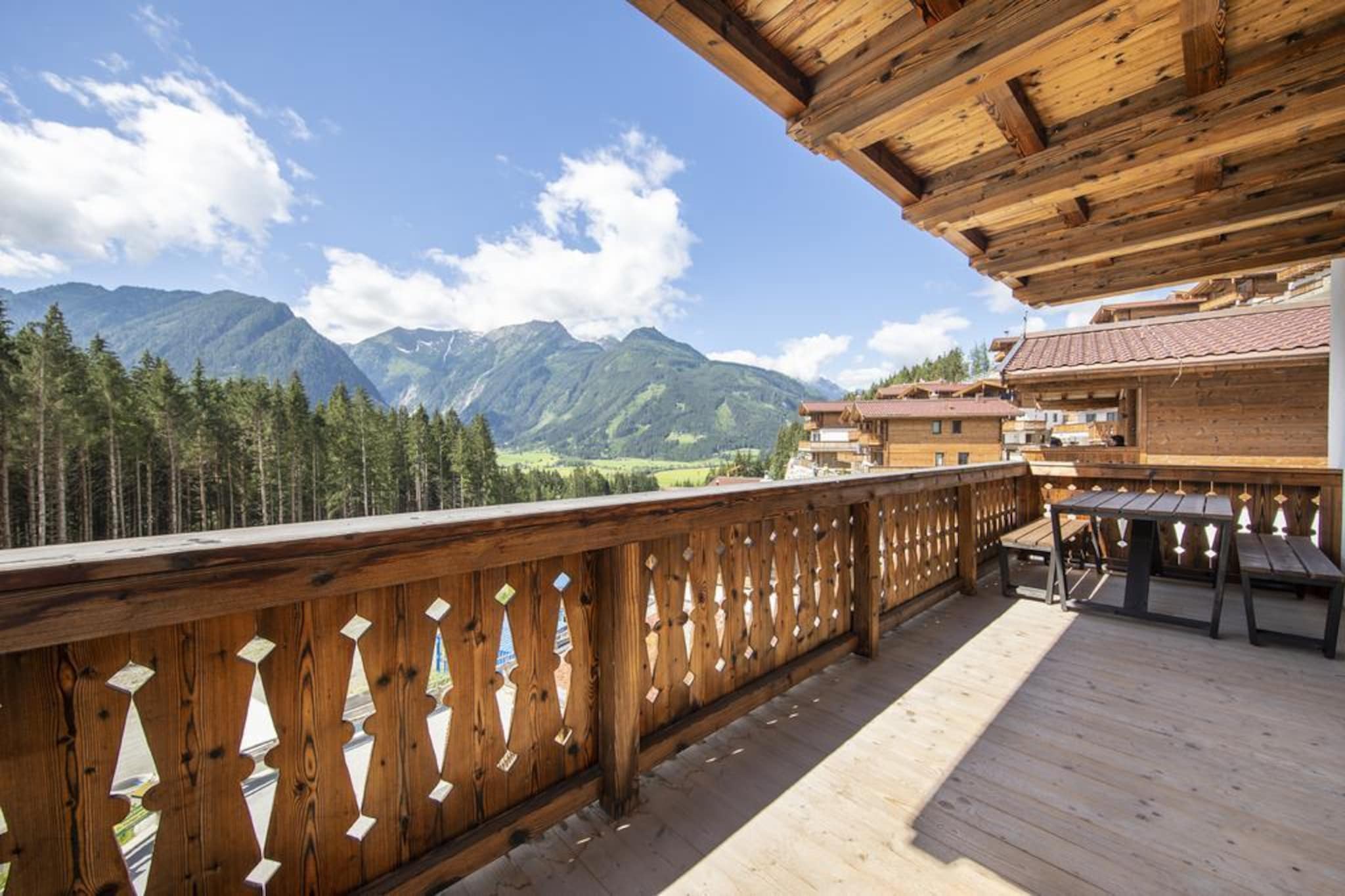 Nationalpark Chalet Ochsenbug-View summer