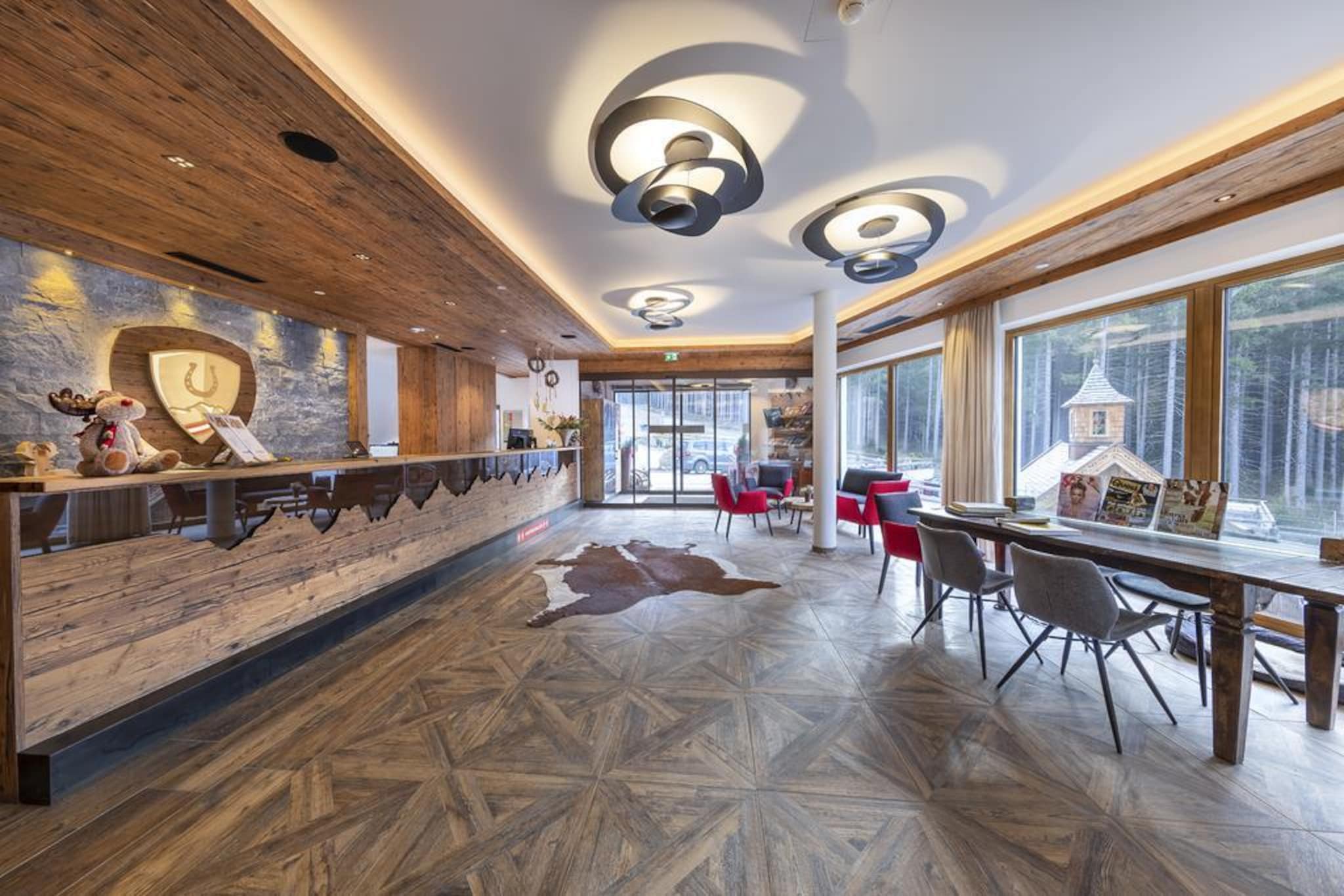 Nationalpark Chalet Ochsenbug-Reception hall