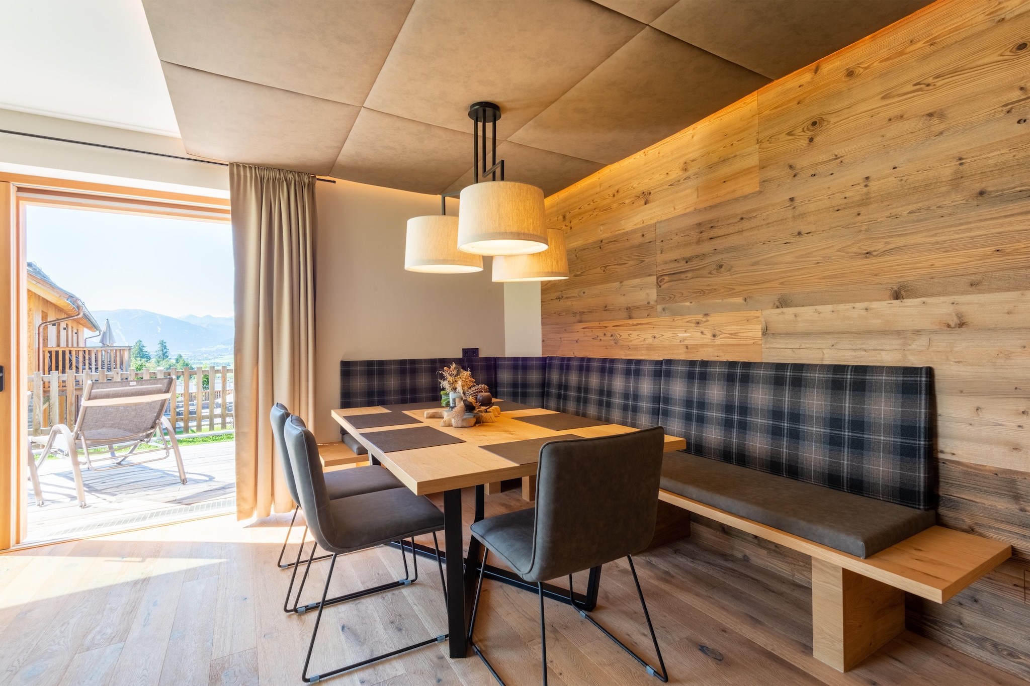 With elegant and high-quality interiors, this spacious chalet in Wölting offers a wonderful stay! Surrounded by greenery and mountains, the chalet features a private swimming natural pond where you can enjoy a refreshing dip. As the day passes by, you can relax in the sauna. Ideal for a large group of friends and families, there is never a dull moment here! 

The centre of Tamsweg is 1.6 km away where you can go shopping and explore the region. Try the different delicacies in the nearby restaurants. You can also cycle and go mountain biking in the region. There are many other interesting sights that are also worth a visit. 

The chalet is beautifully made and has a well-equipped kitchen for preparing delicious meals. You can also spend time on the terrace enjoying your barbecue meals. The garden is a perfect place to destress with a book. Parking is available on the premises.

About Belvilla

When you stay in a Belvilla home, you can rest assured of a unique holiday home in ideal surroundings at an attractive price. The portfolio of accommodations consists of more than 40,000-holiday homes in 20 European countries. Interested in a weekend getaway, a summer or winter sports holiday or simply a short break? Do you prefer the coast, the countryside or the mountains? Whatever your preference, there is a Belvilla home to meet your needs, from a cosy gîte for two to a castle big enough for the entire family, from an apartment in the heart of Rome to a cabin in the middle of nowhere, from a simple tree house to a luxury dream villa and from close to home to the other side of Europe.

A Belvilla home gives you the freedom to enjoy breakfast in your pyjamas or continue a good conversation into the morning hours without having to worry about the bar's closing time. Prepare gourmet meals with fresh local ingredients in your own kitchen and take advantage of having your own swimming pool to do as many cannonballs as you want! In other words, you can enjoy complete privacy in your home away from home.