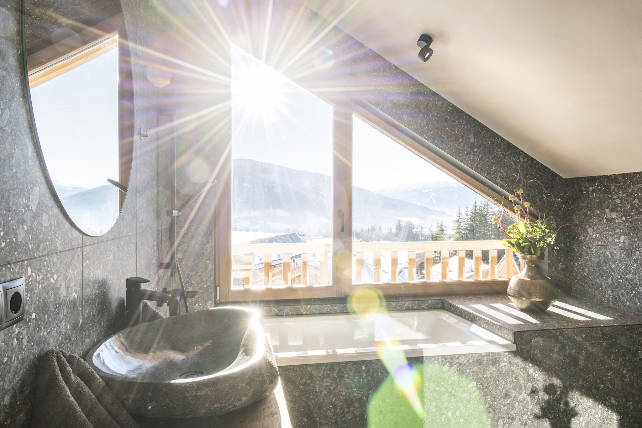 Cosy chalet in Wölting with natural swimming pond