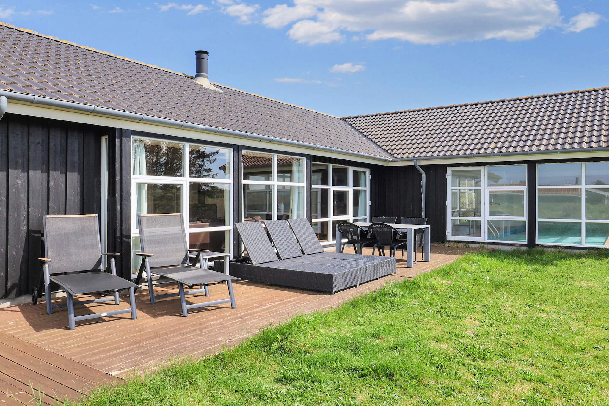 12 Personen Ferienhaus in Pandrup-By Traum - Aussicht
