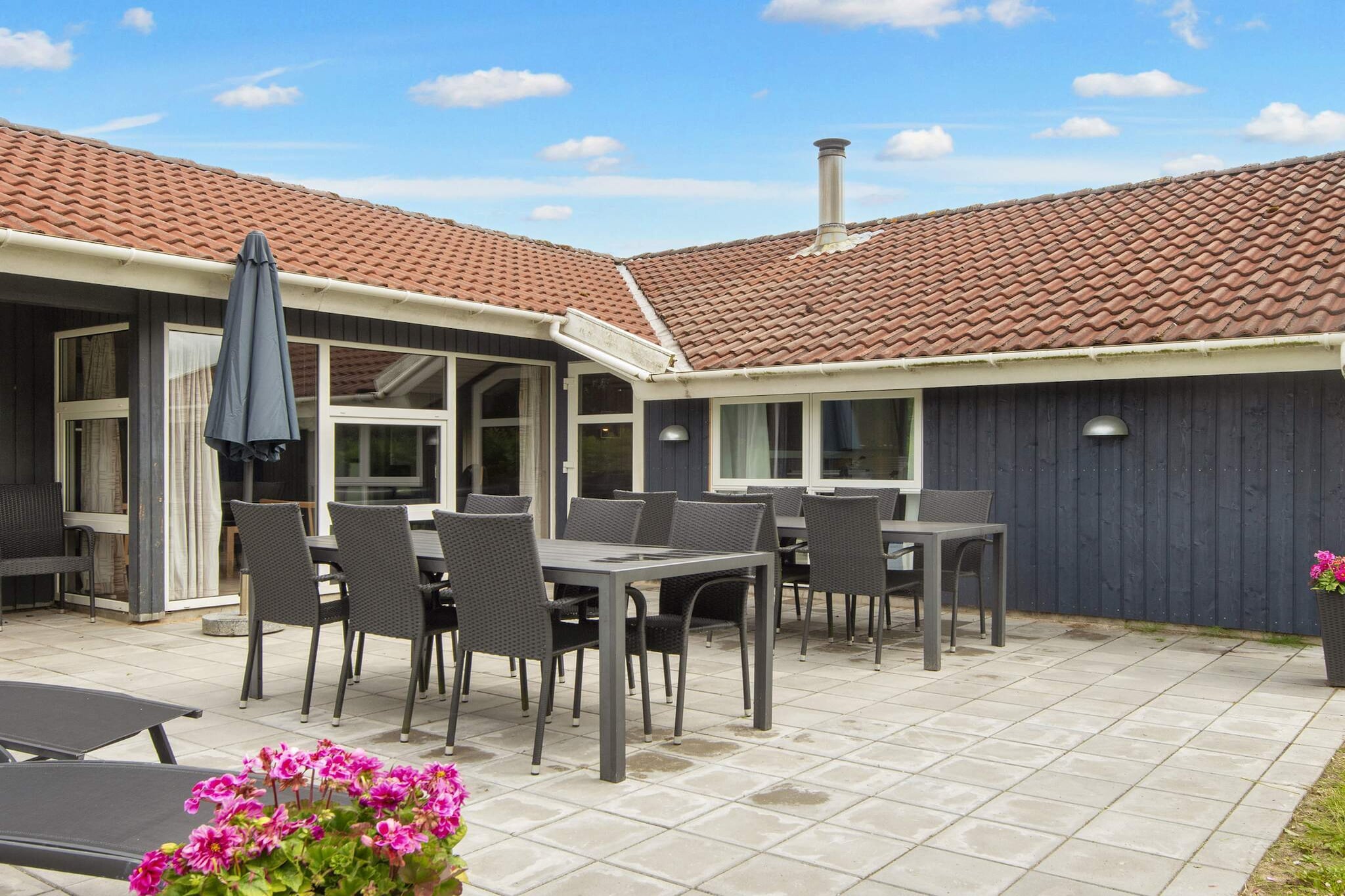 Luxe poolhouse vlakbij het strand - Buitenlucht