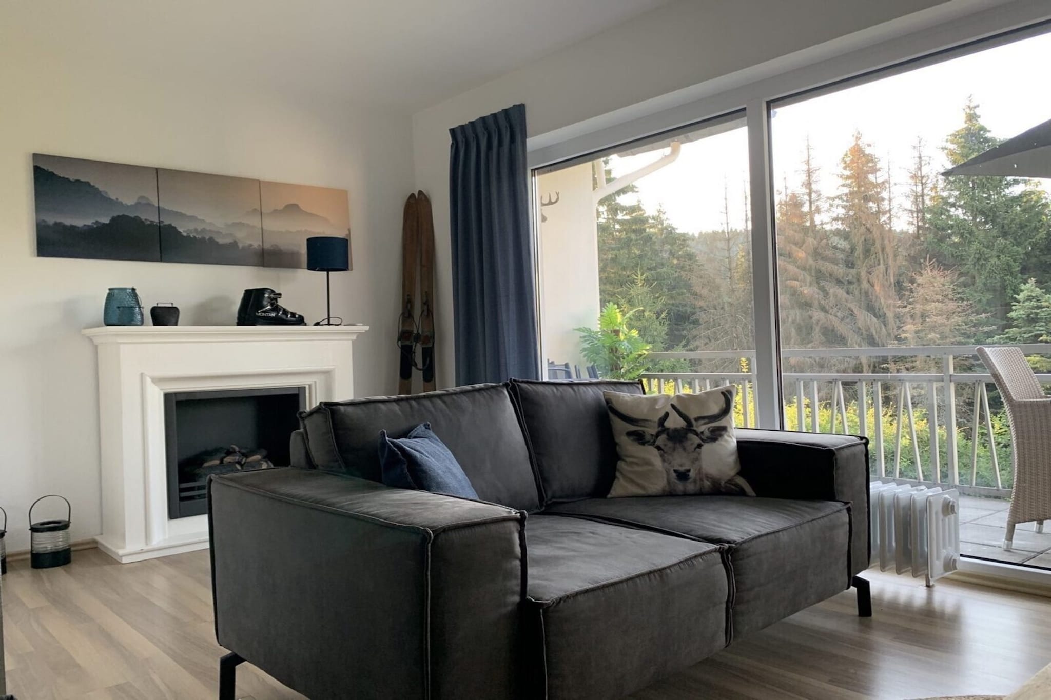 Wohnung im Rothaargebirge mit Balkon