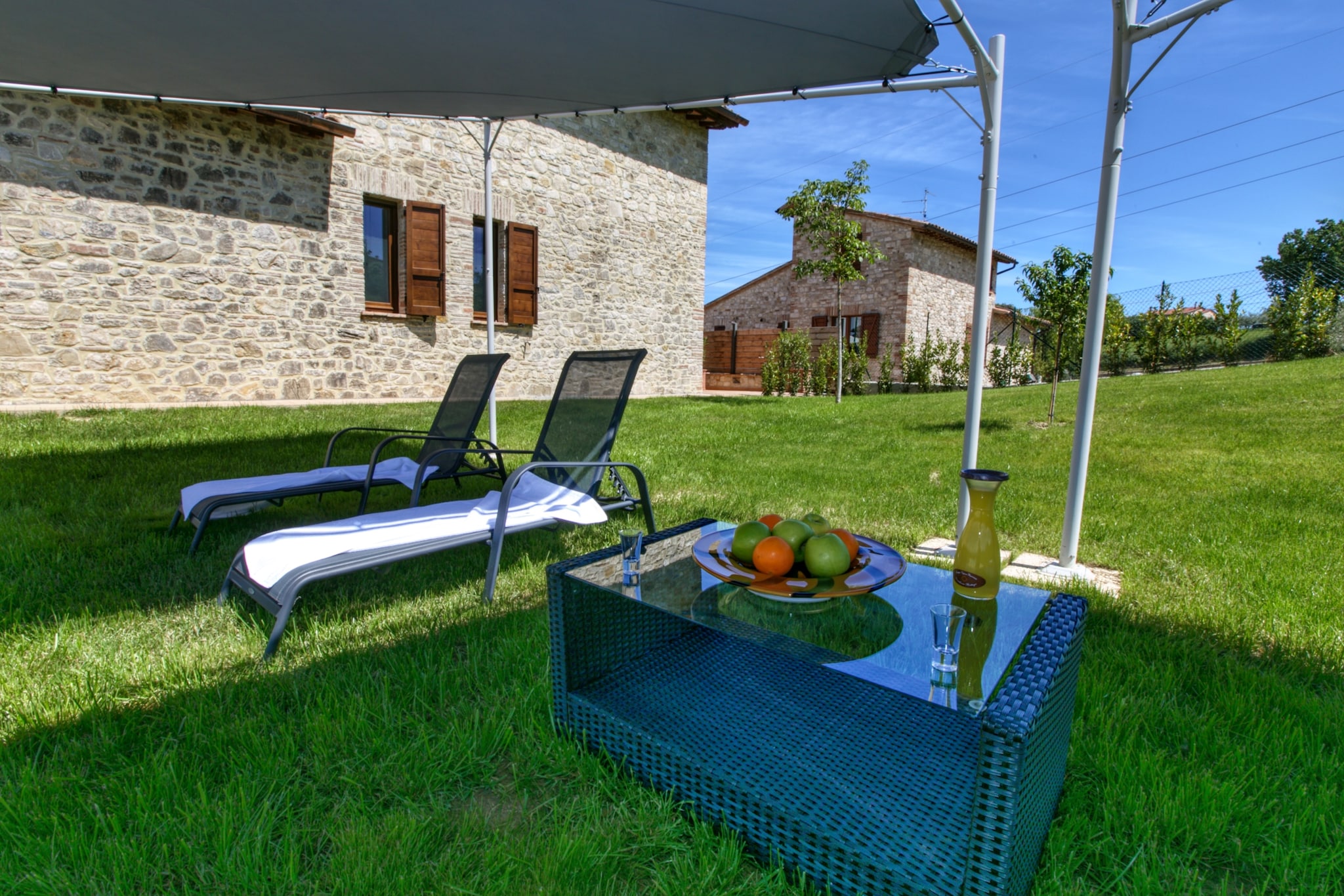 Villa Due Olive-Tuinen zomer