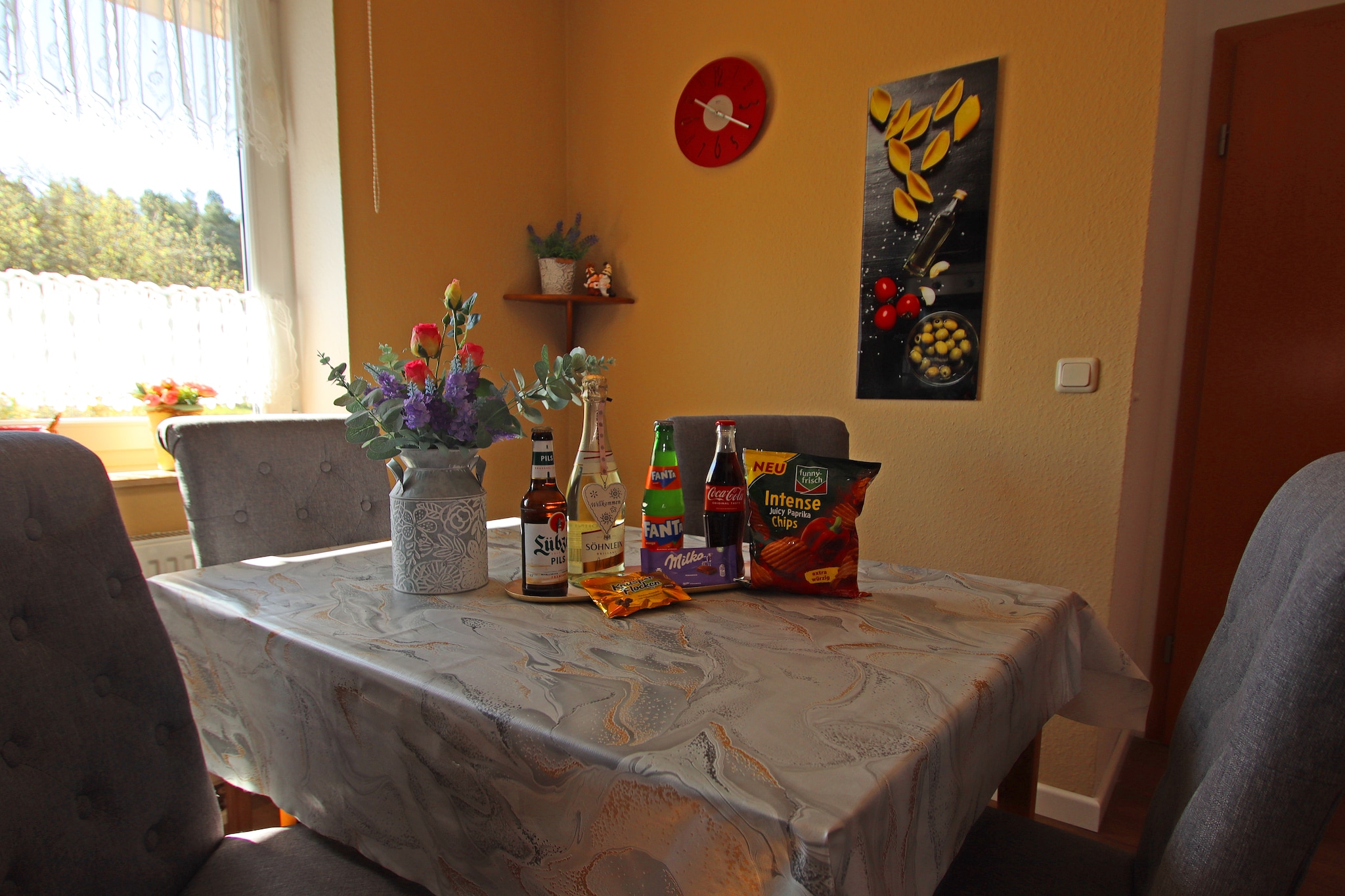 Schönes Ferienhaus in Alt Bukow Gaida - Keuken