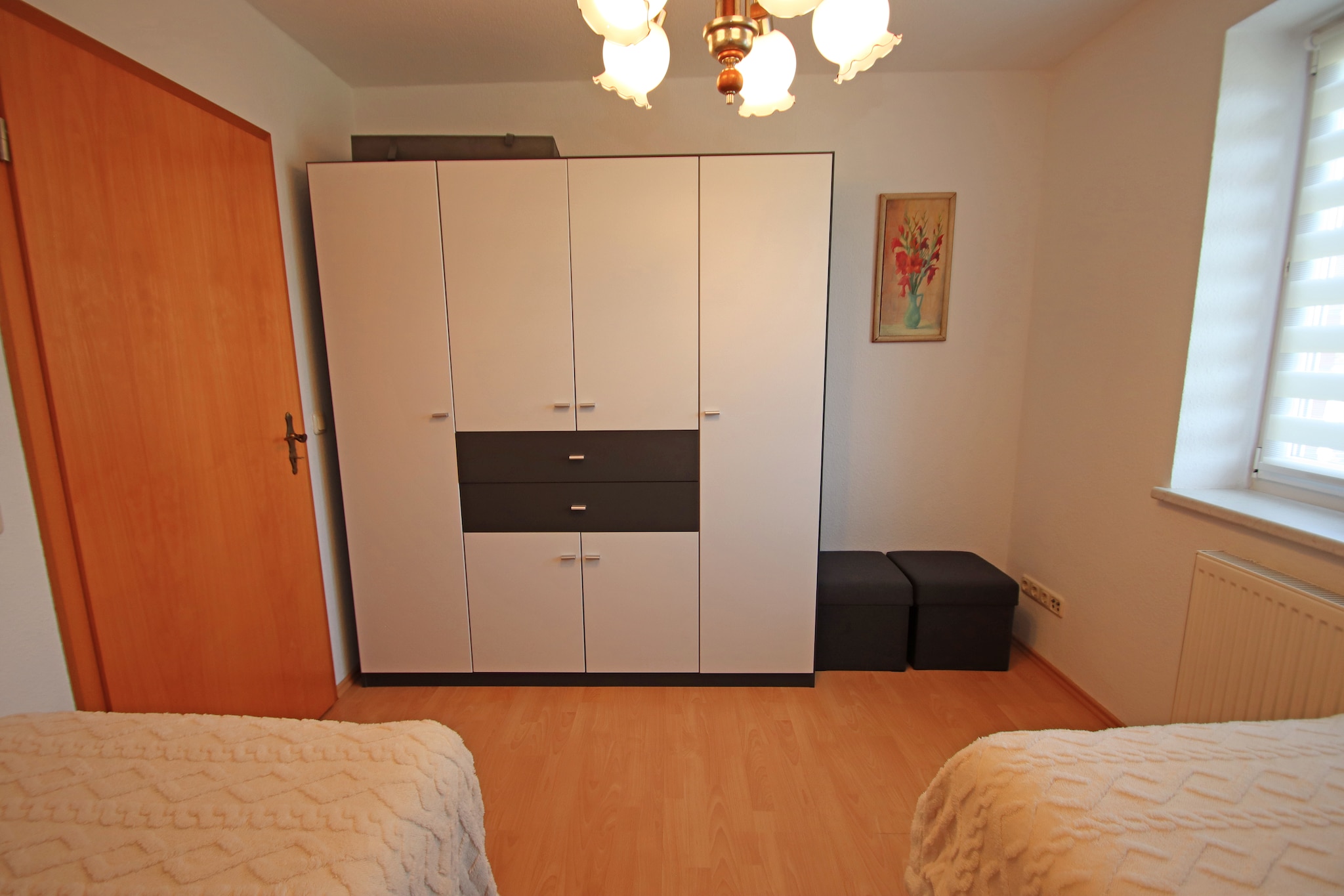 Schönes Ferienhaus in Alt Bukow Gaida - Slaapkamer
