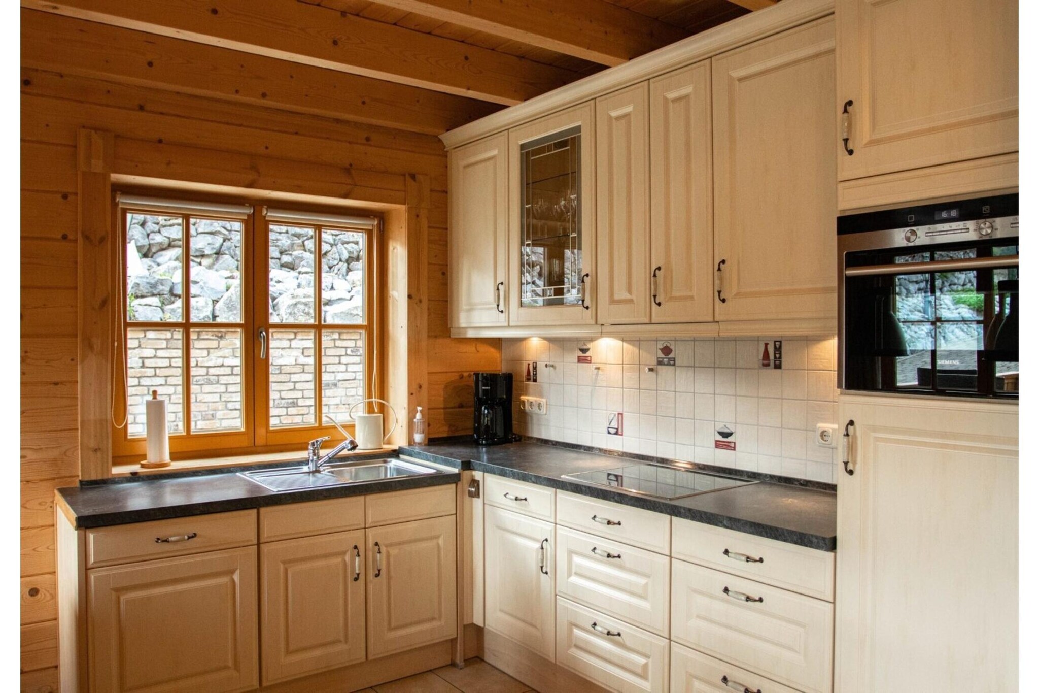 Luxus Blockhaus B-Kitchen
