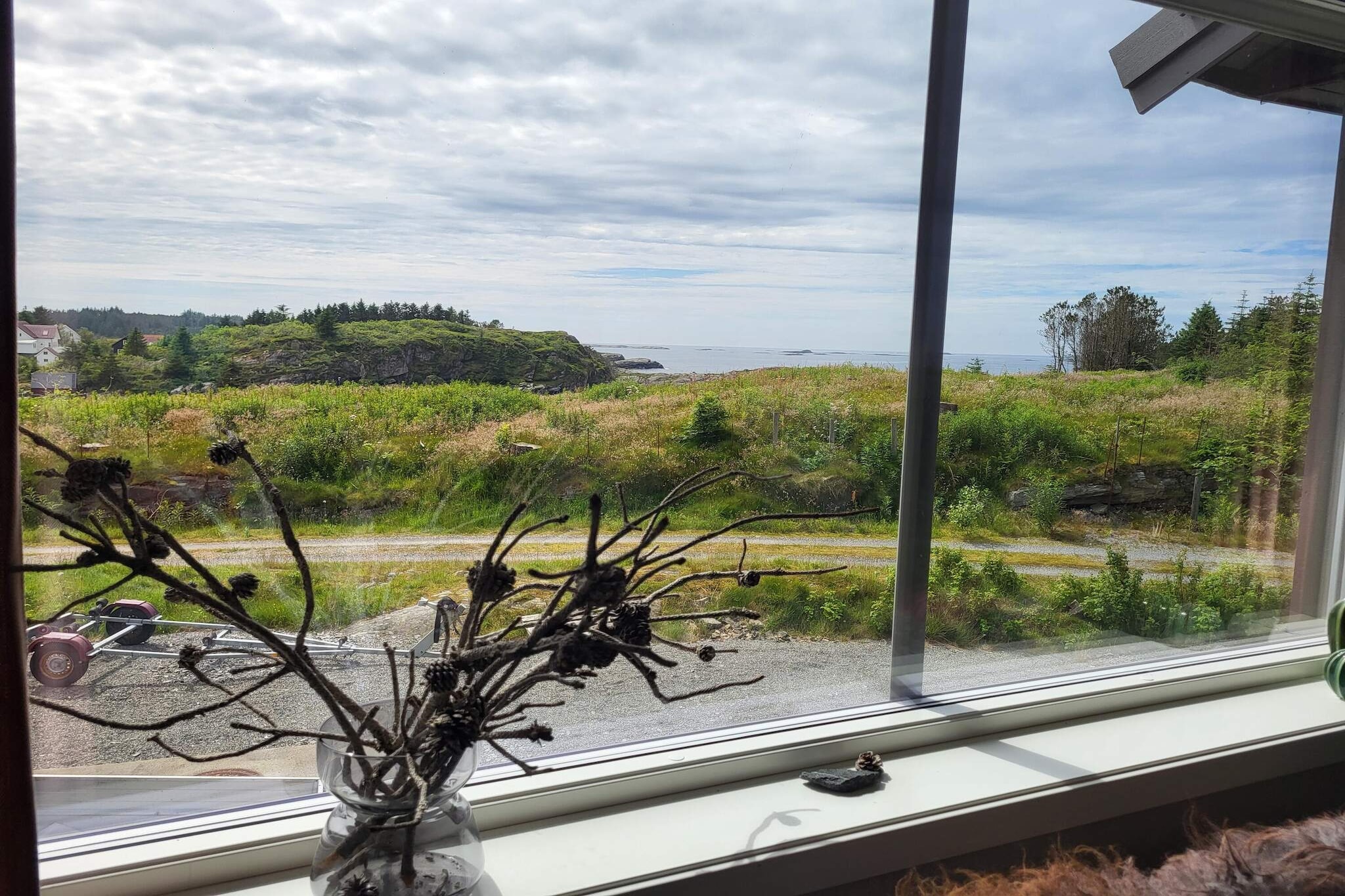 Maison de vacances pour 8 a Hellesøy-By Traum - Vue sur l'eau