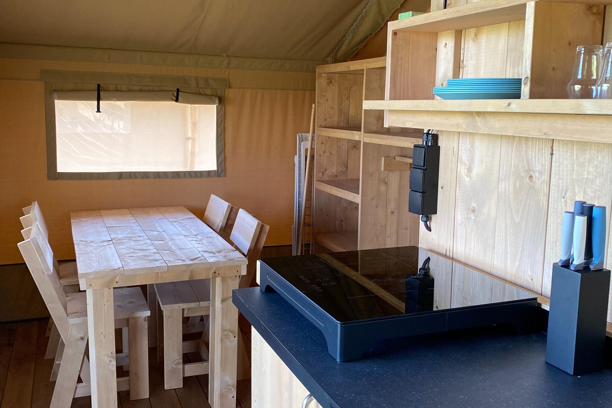 Luxury glamping near the Frisian waters