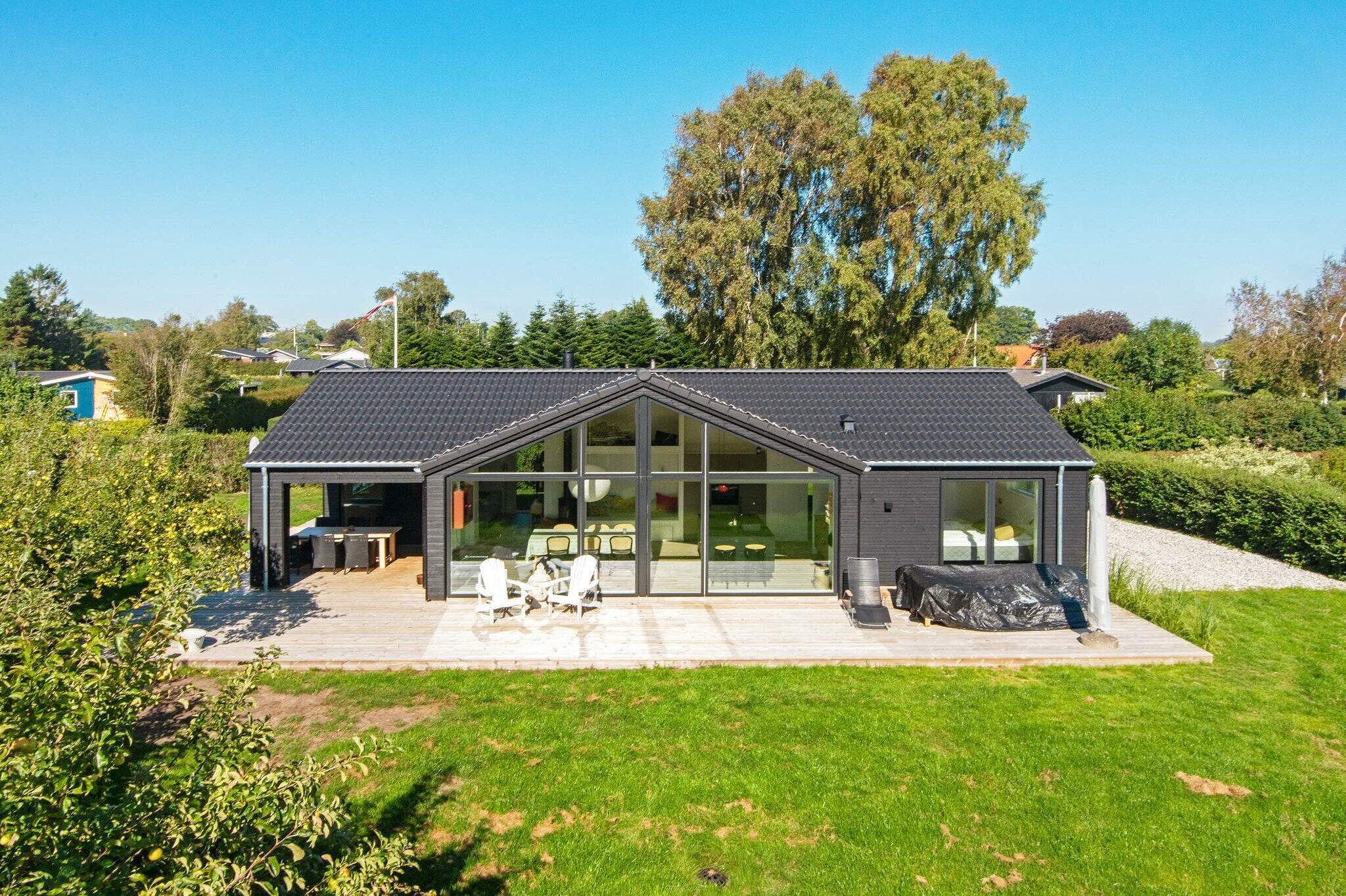 Familie vakantiehuis in Juelsminde - Buitenlucht