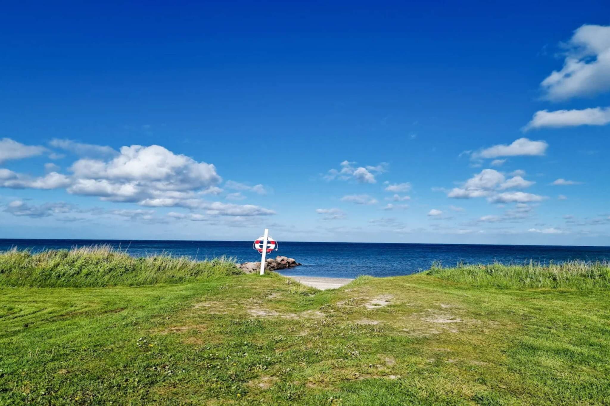5-persoons vakantiehuis nabij Sæby Beach - Waterzicht