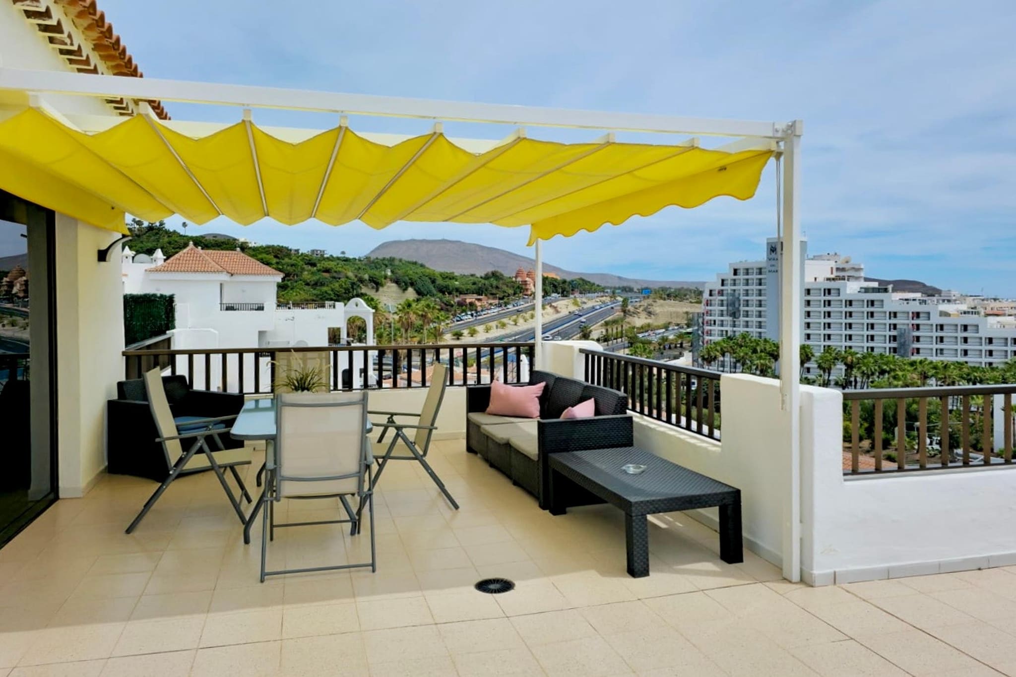 Luxury Penthouse Garajonay-Balcon-terrasse