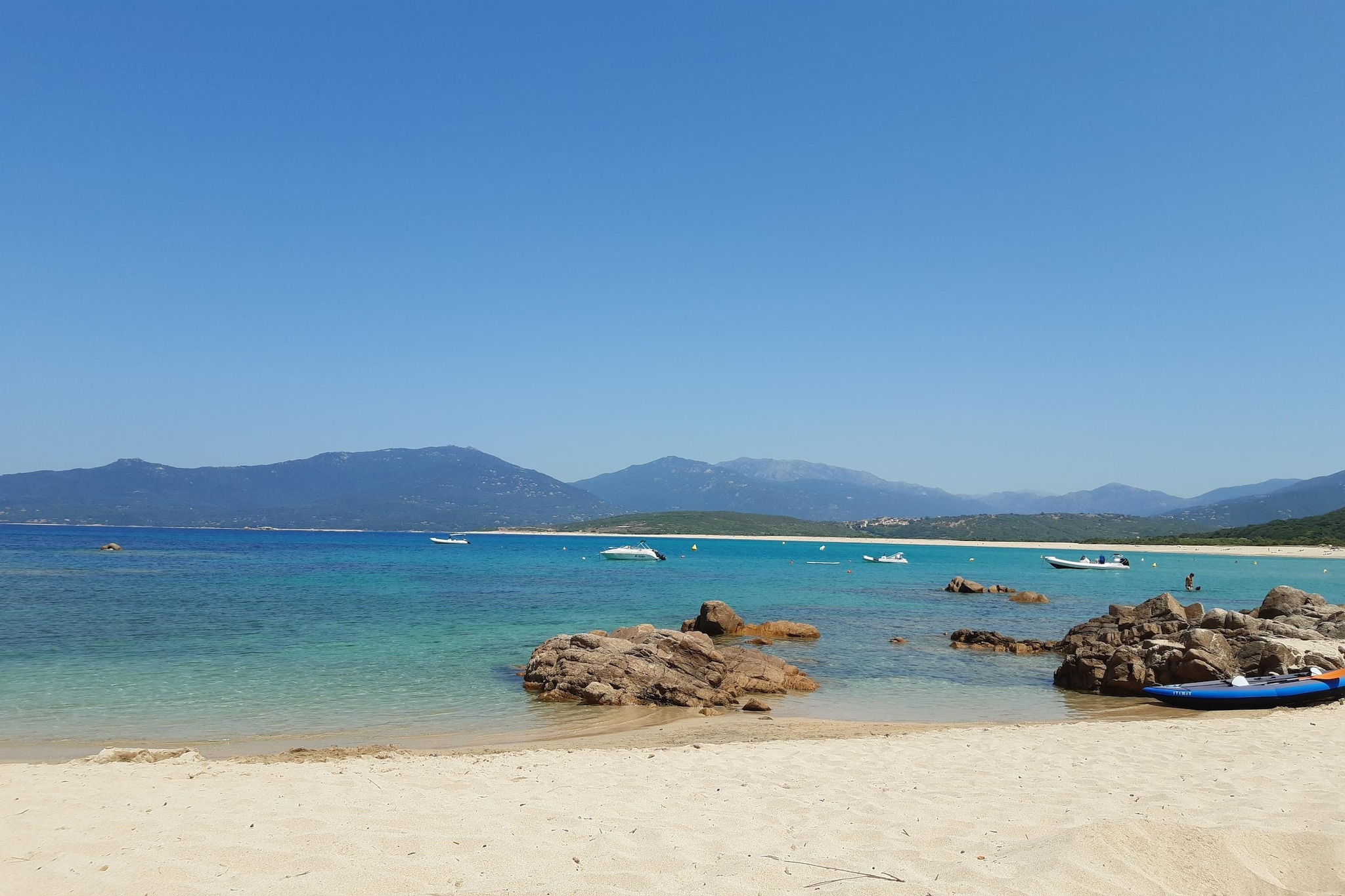 Résidence U Livanti Belvédère Campomoro - Chalet Casane-Gebieden zomer 1km