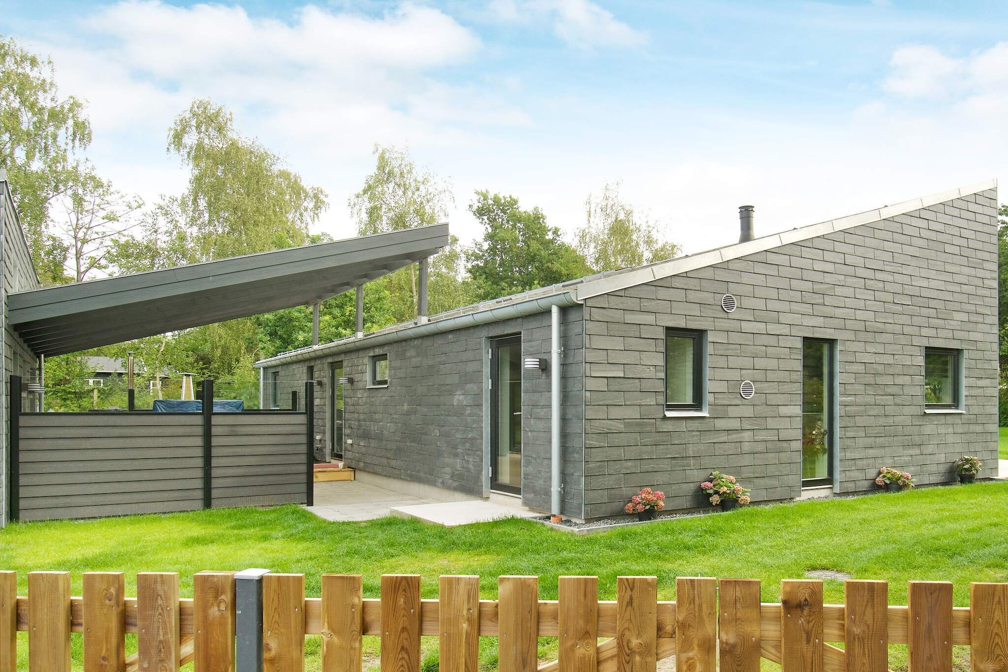 5 Sterne Ferienhaus in Vig-By Traum - Im Freien