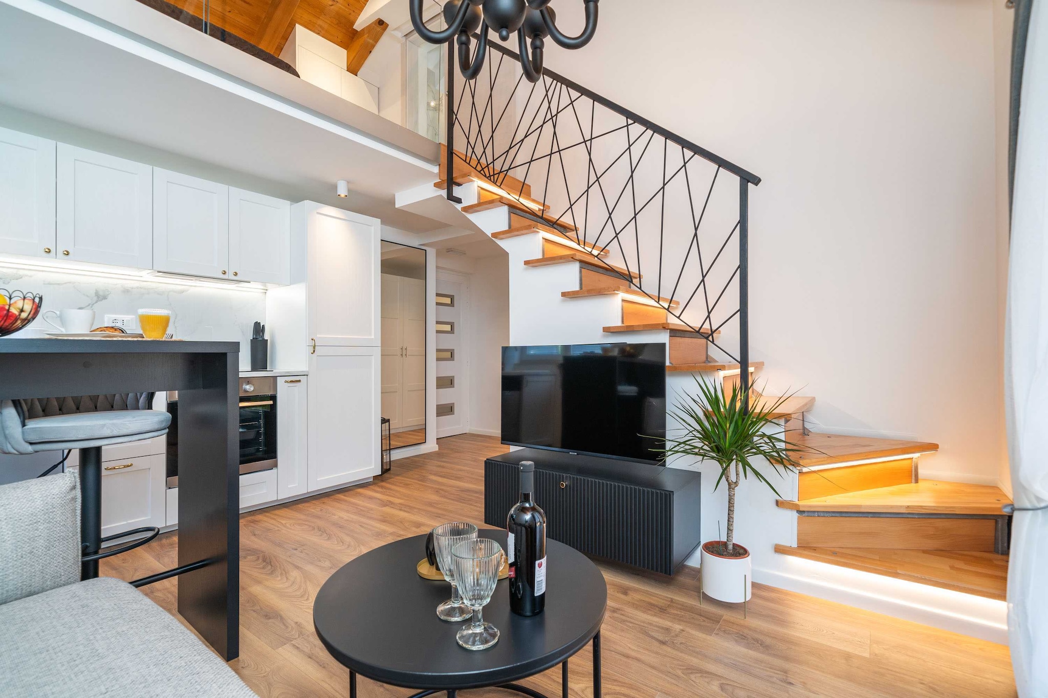 Apartments Villa Aura - Duplex studio with Balcony and shared swimming pool