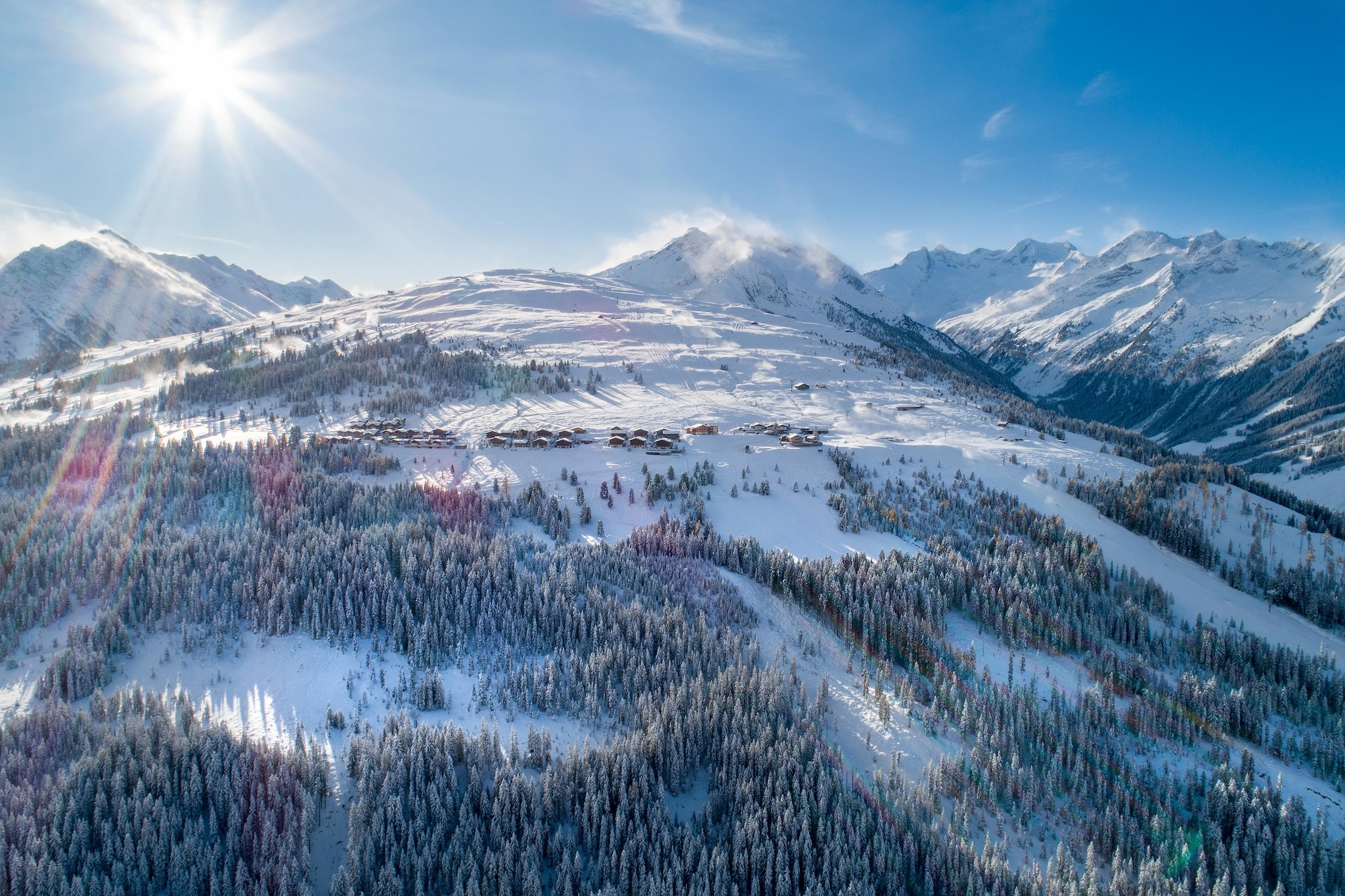 Chalet Hochkrimml with sauna on the ski slope