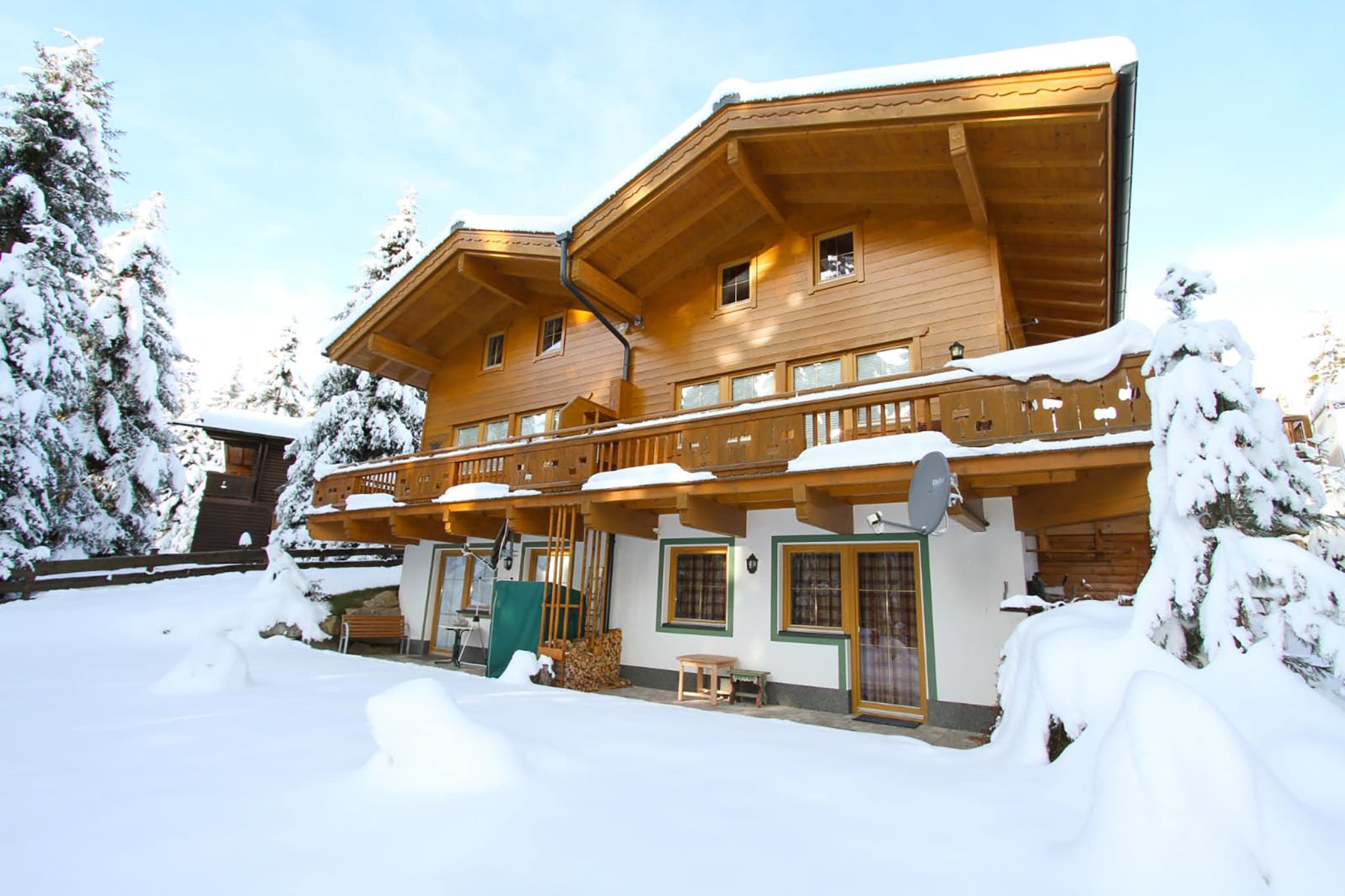 Chalet Hochkrimml with sauna on the ski slope