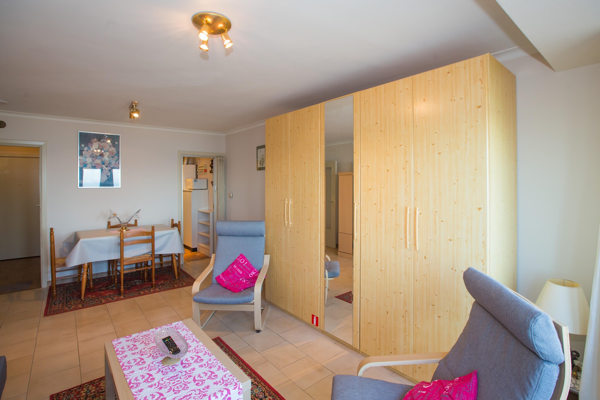 Studio in Belgium with Stunning Sea View