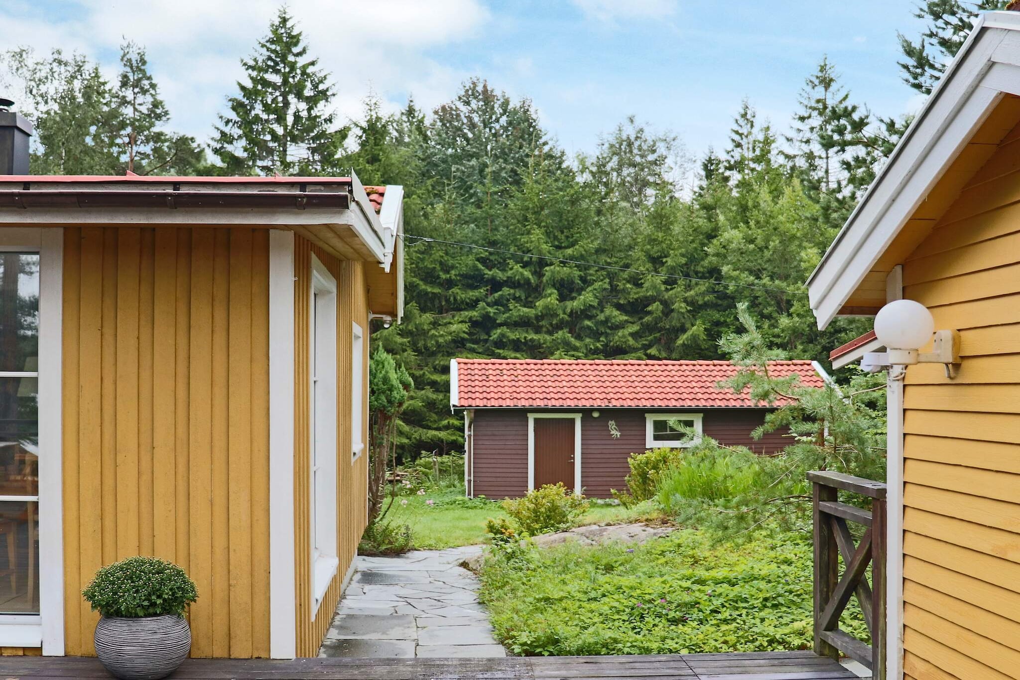 4 Personen Ferienhaus in Fjärås-By Traum - Im Freien
