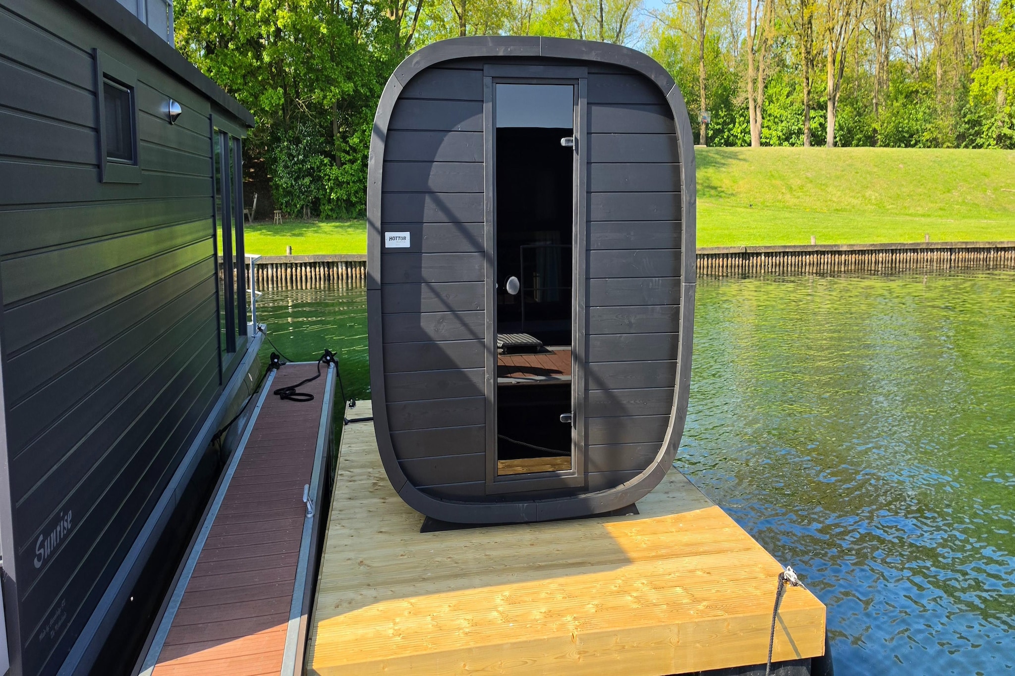 Houseboat Marina Mookerplas 1 - Sauna