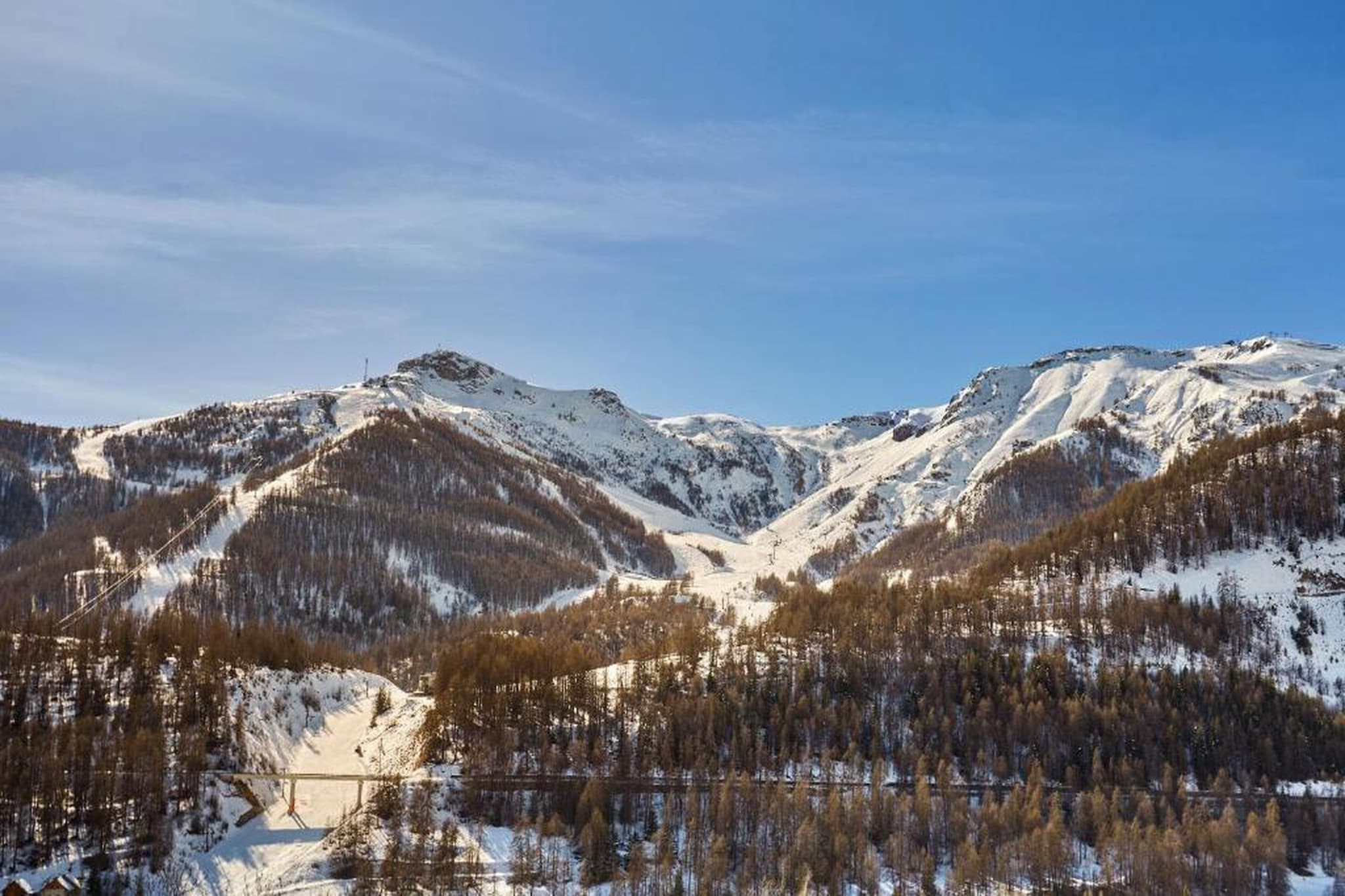 Le Mont d'Auron 2-Area winter 20km