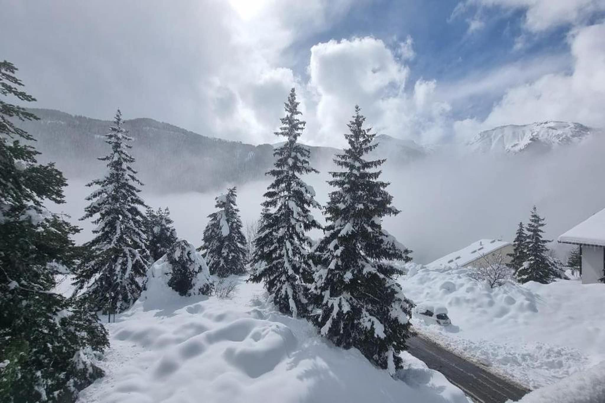 Le Mont d'Auron 2-Area winter 20km