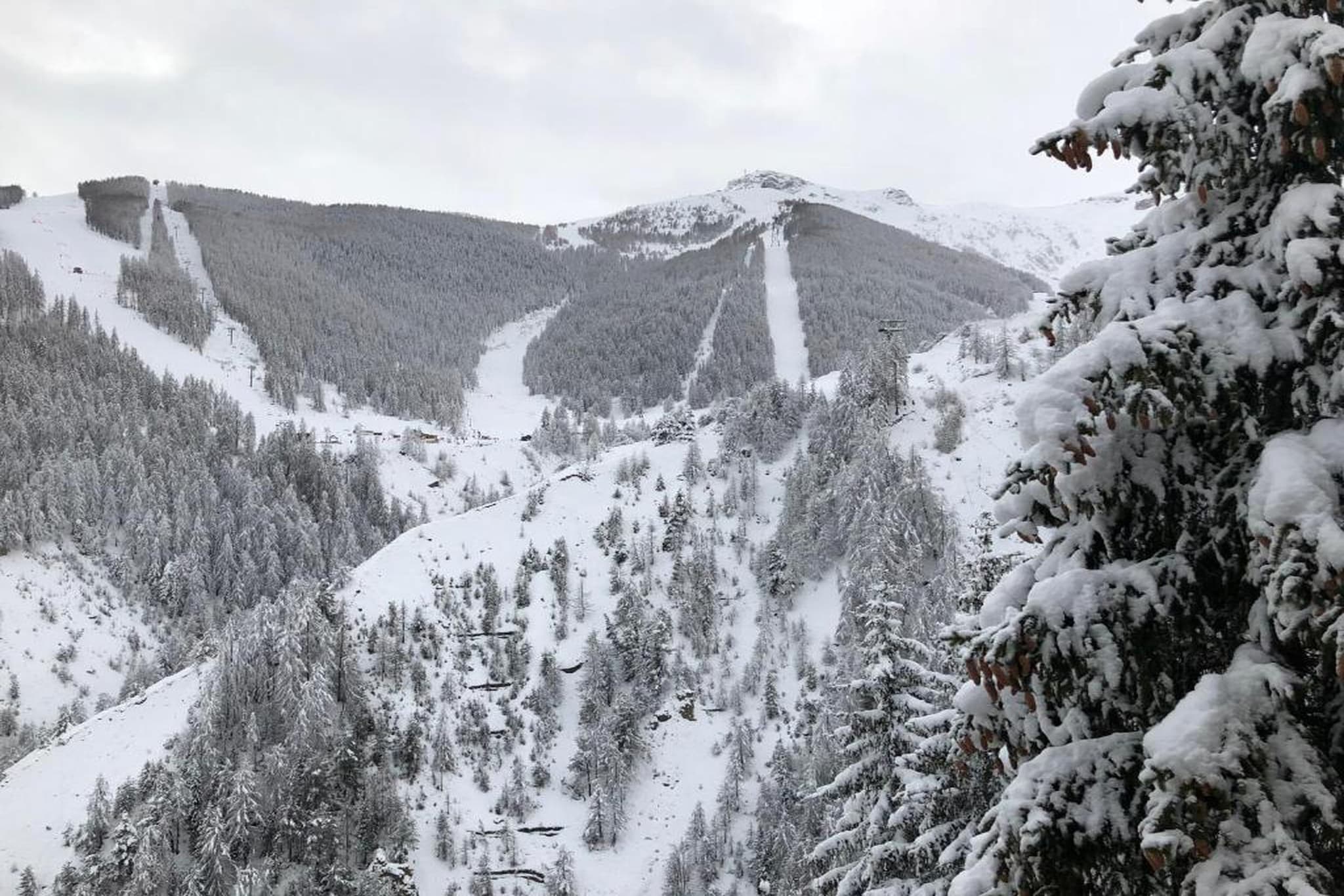 Le Mont d'Auron 3-Area winter 20km