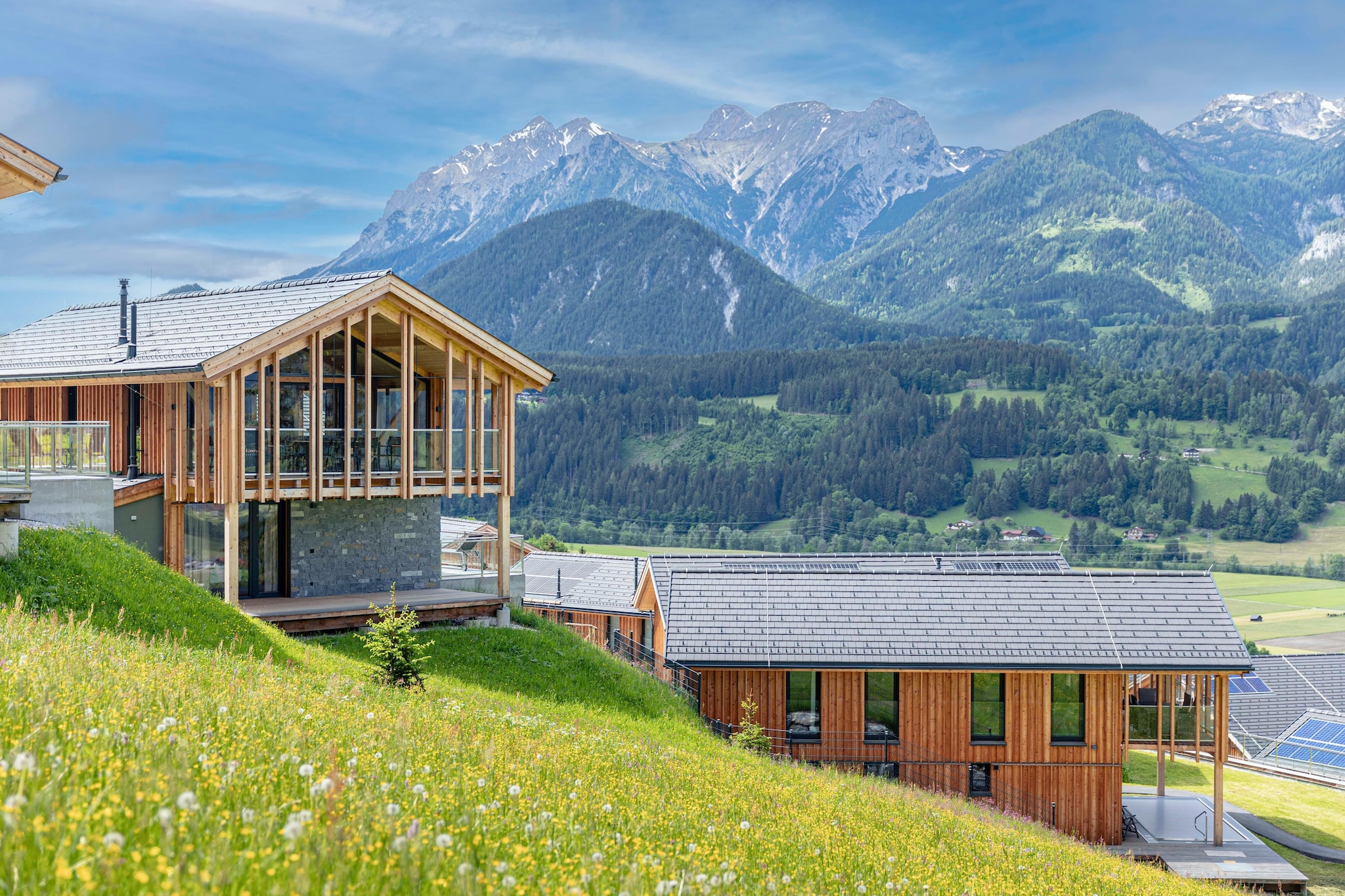 Welcoming chalet with wellness