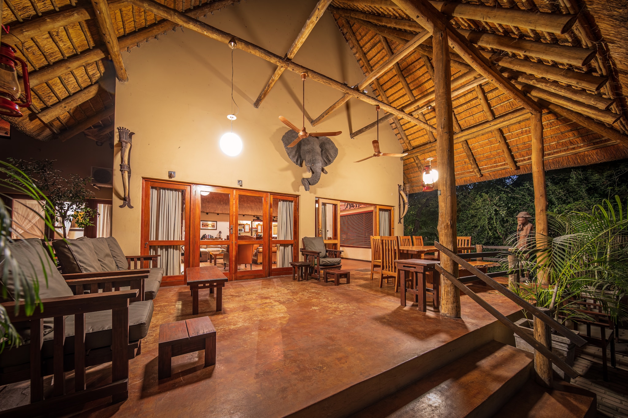 Bush villa at Kruger Park entrance (Phalaborwa)