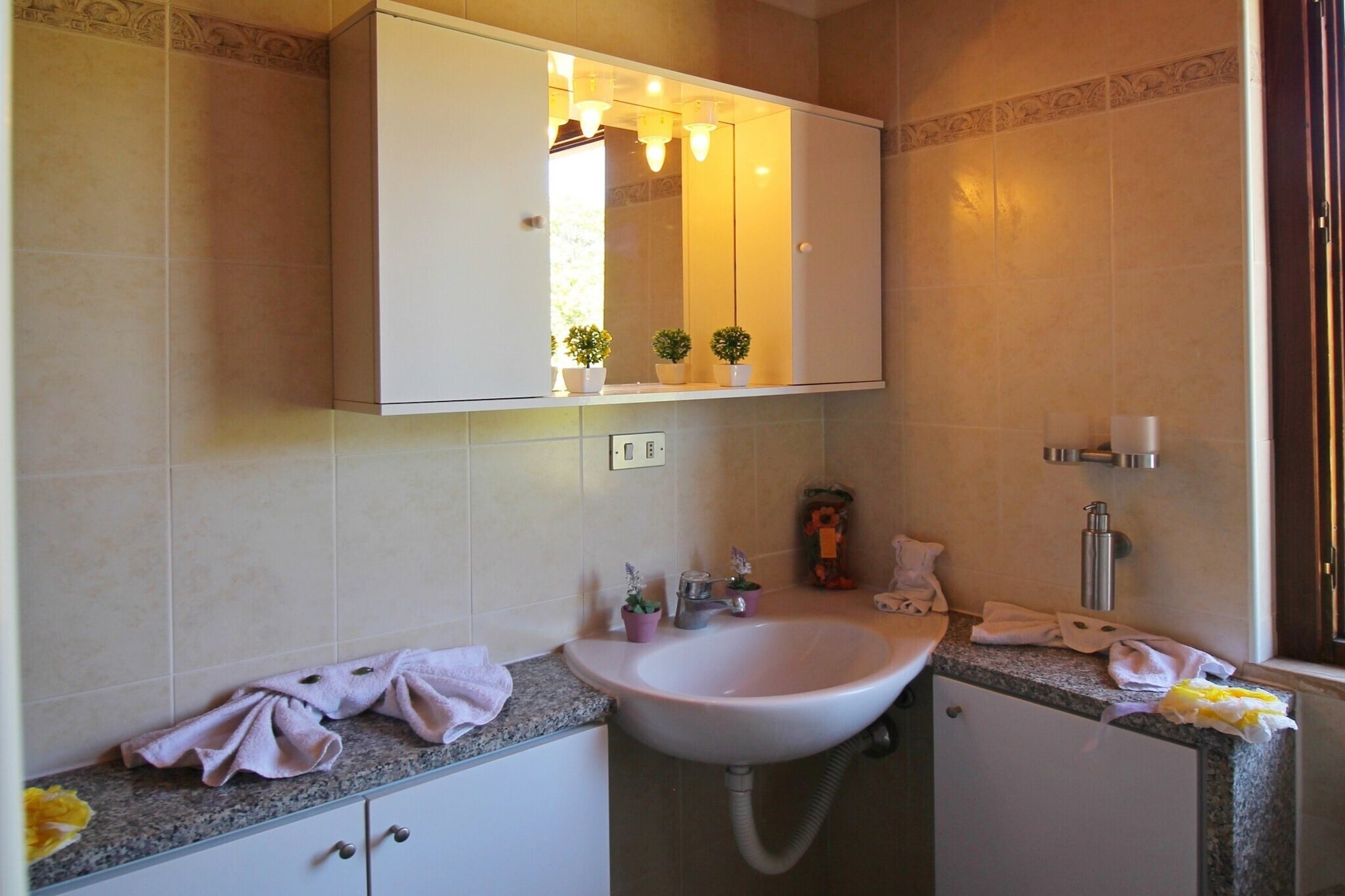 Holiday residence Costa Rei - Wohnung trilo Villetta Alba-Badkamer