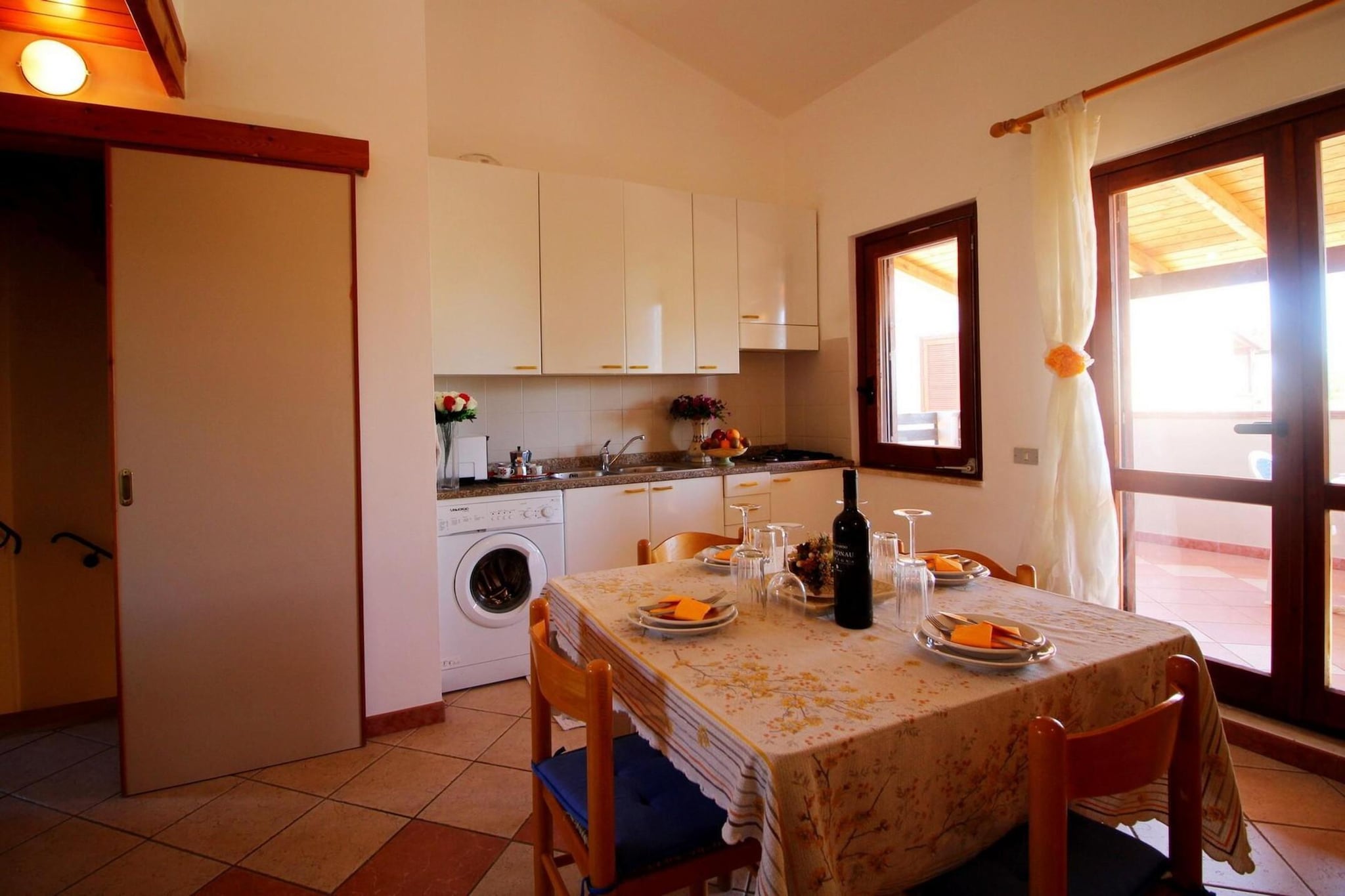Holiday residence Costa Rei - Wohnung trilo Villetta Alba-Keuken