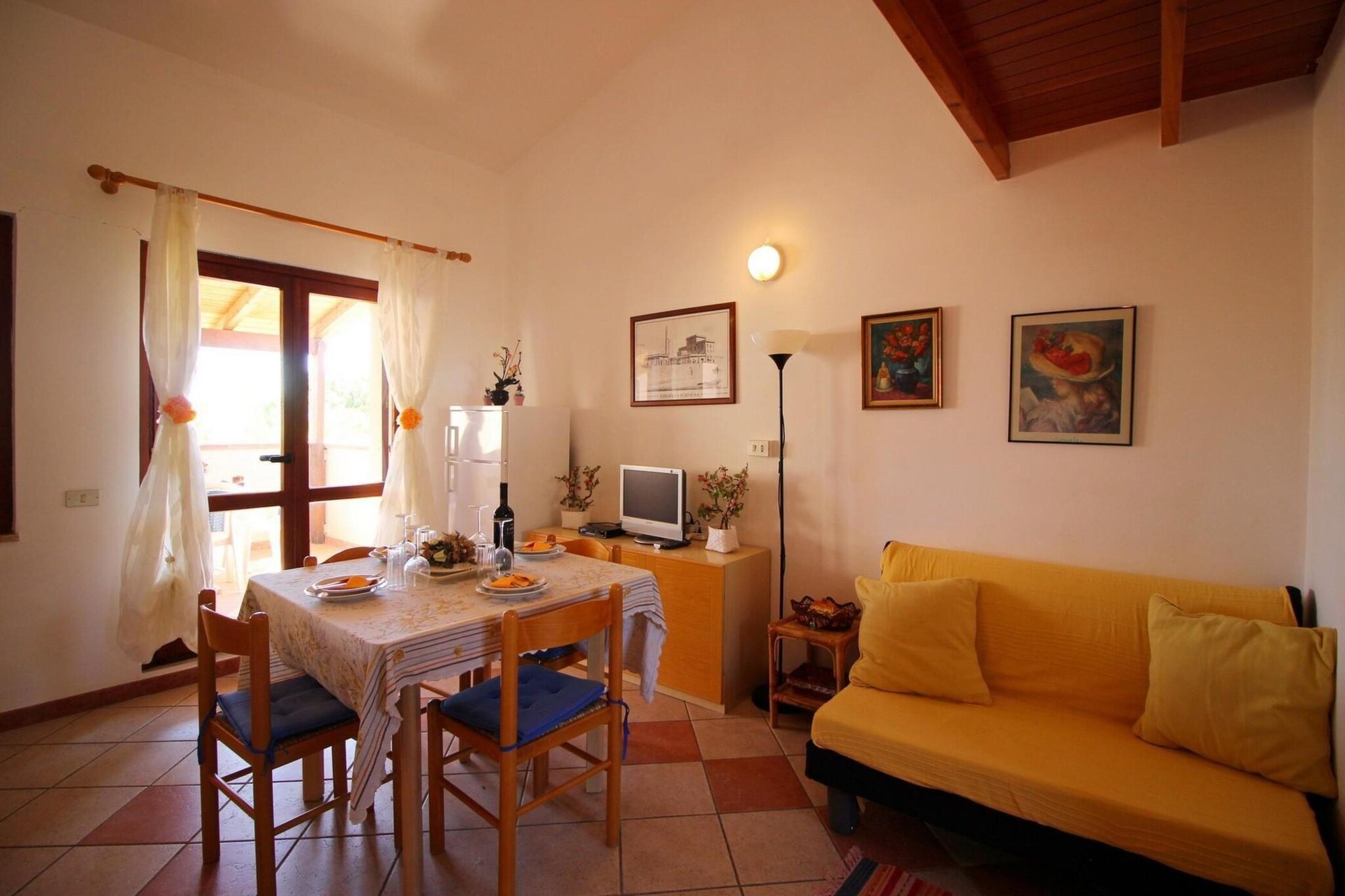 Holiday residence Costa Rei - Wohnung trilo Villetta Alba-Eetkamer
