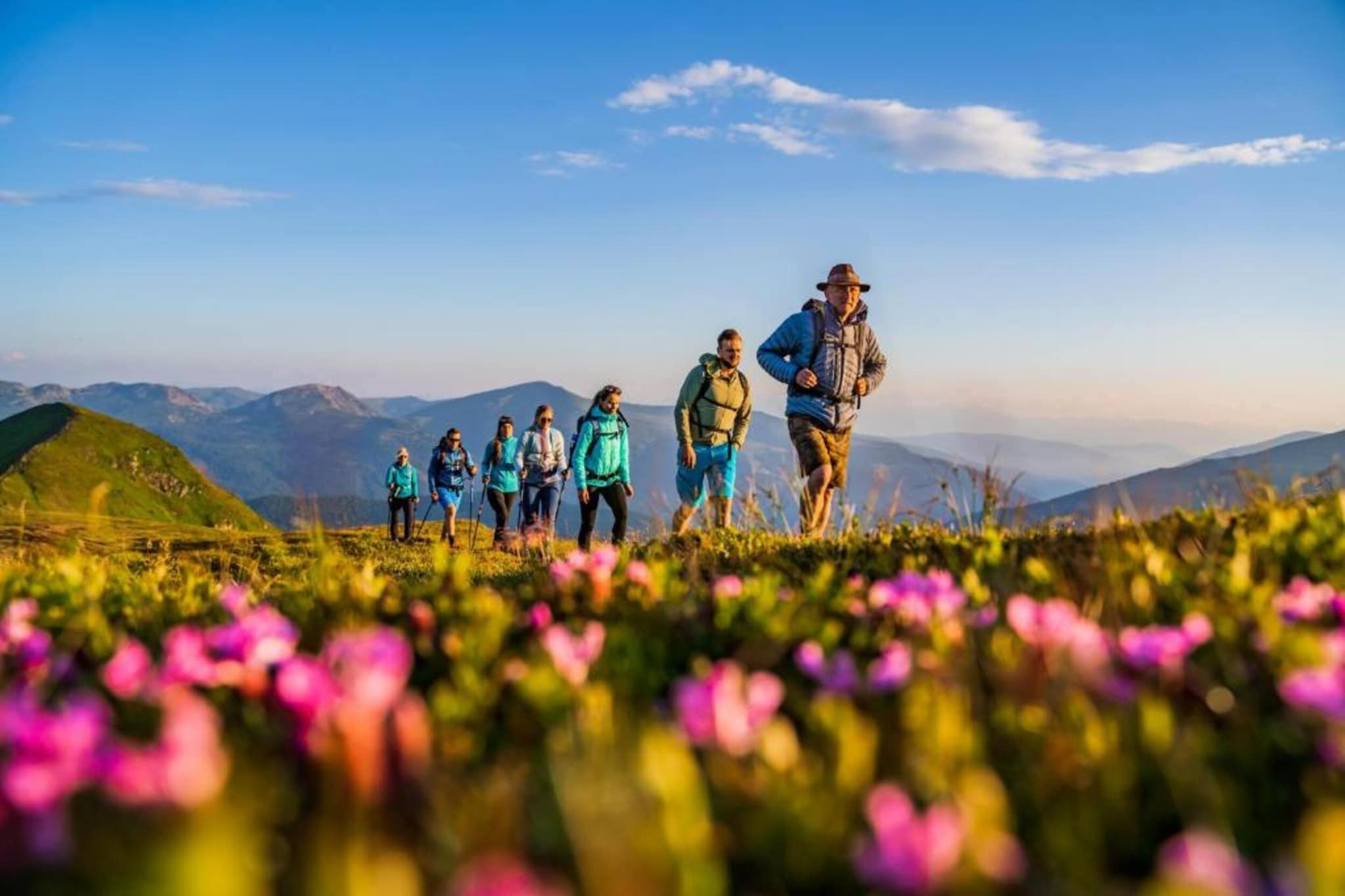 Schneiderhütte-Gebieden zomer 20km