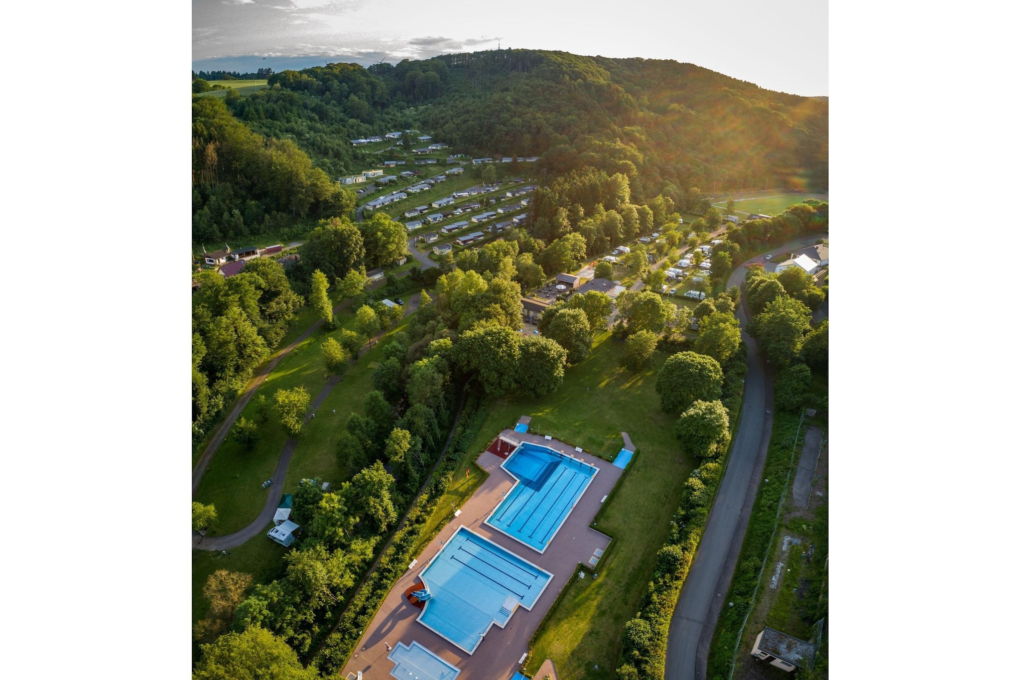 Bungalow Luxus Typ Z Campingpark Eifel - Parkfaciliteiten