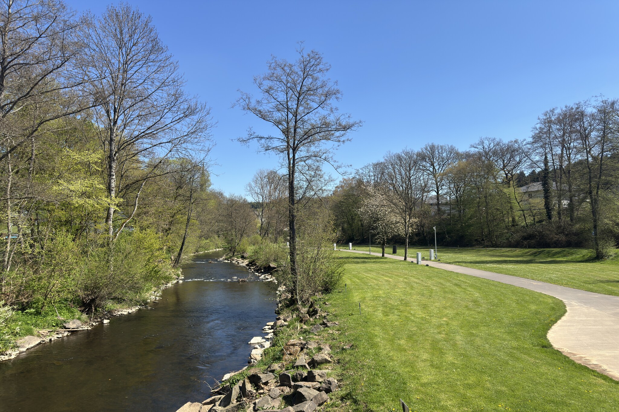 Bungalow Luxus Typ Z Campingpark Eifel - Uitzicht zomer