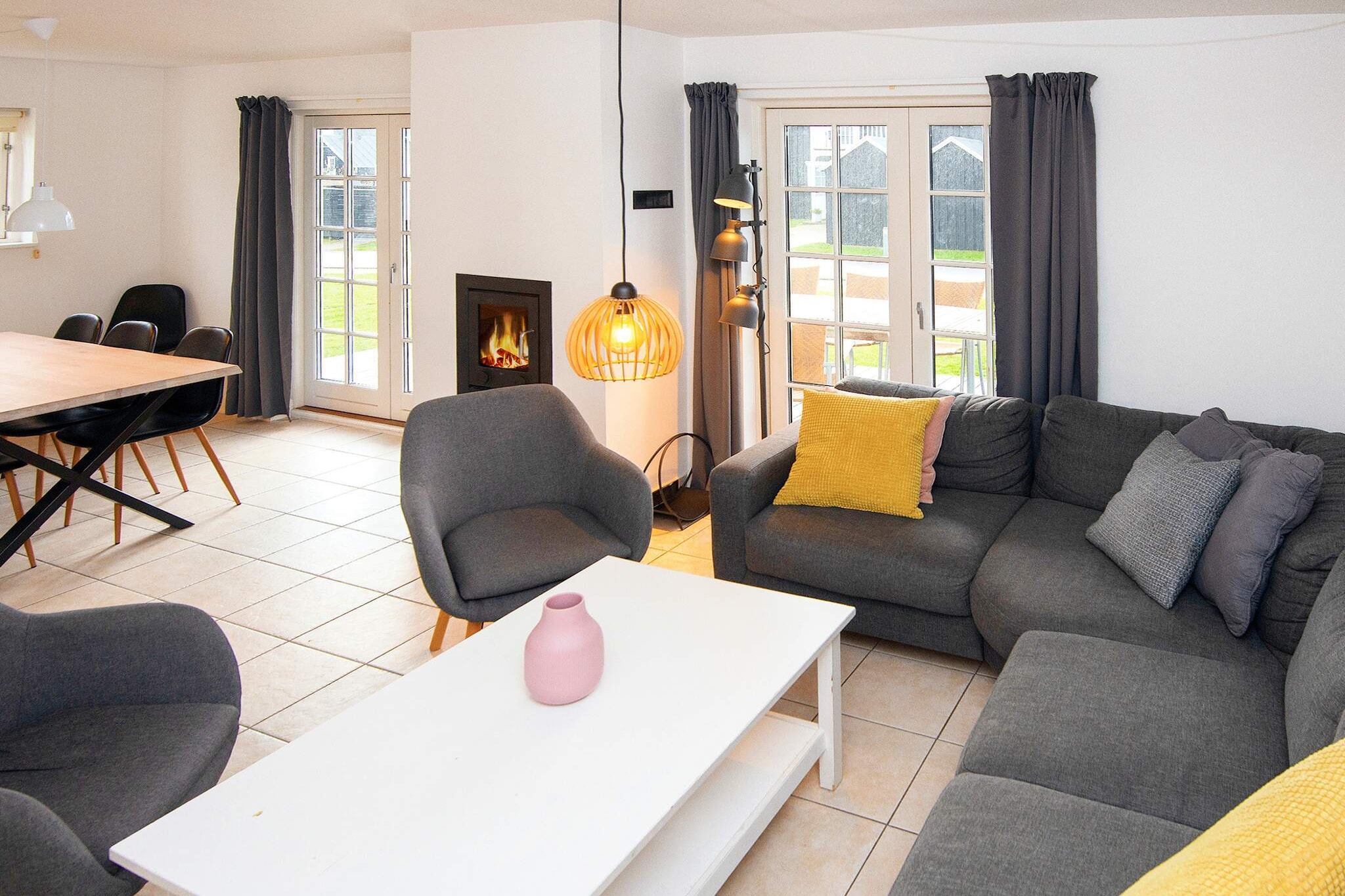 Modern vakantiehuis met sauna - Binnen