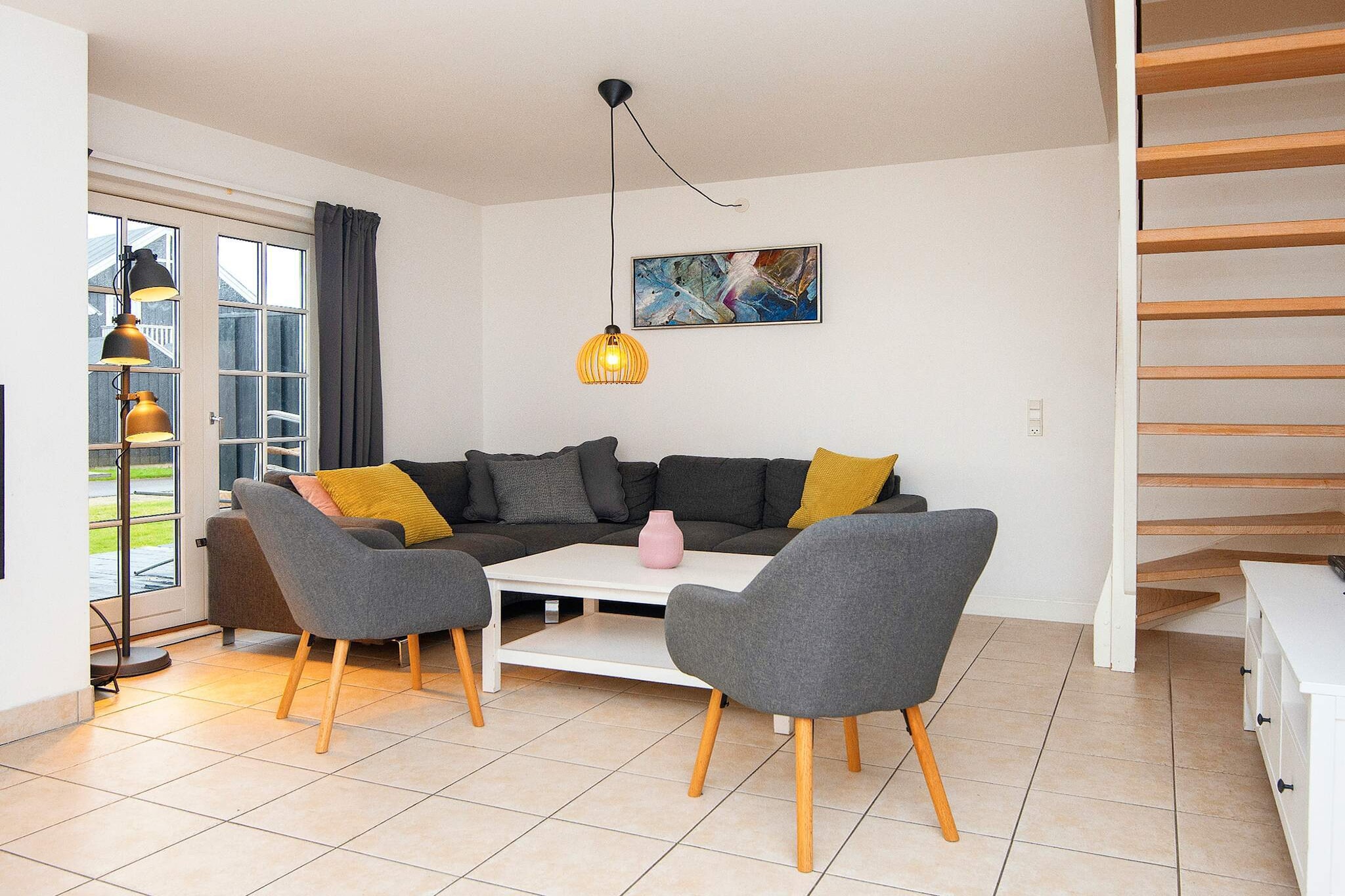 Modern vakantiehuis met sauna - Binnen