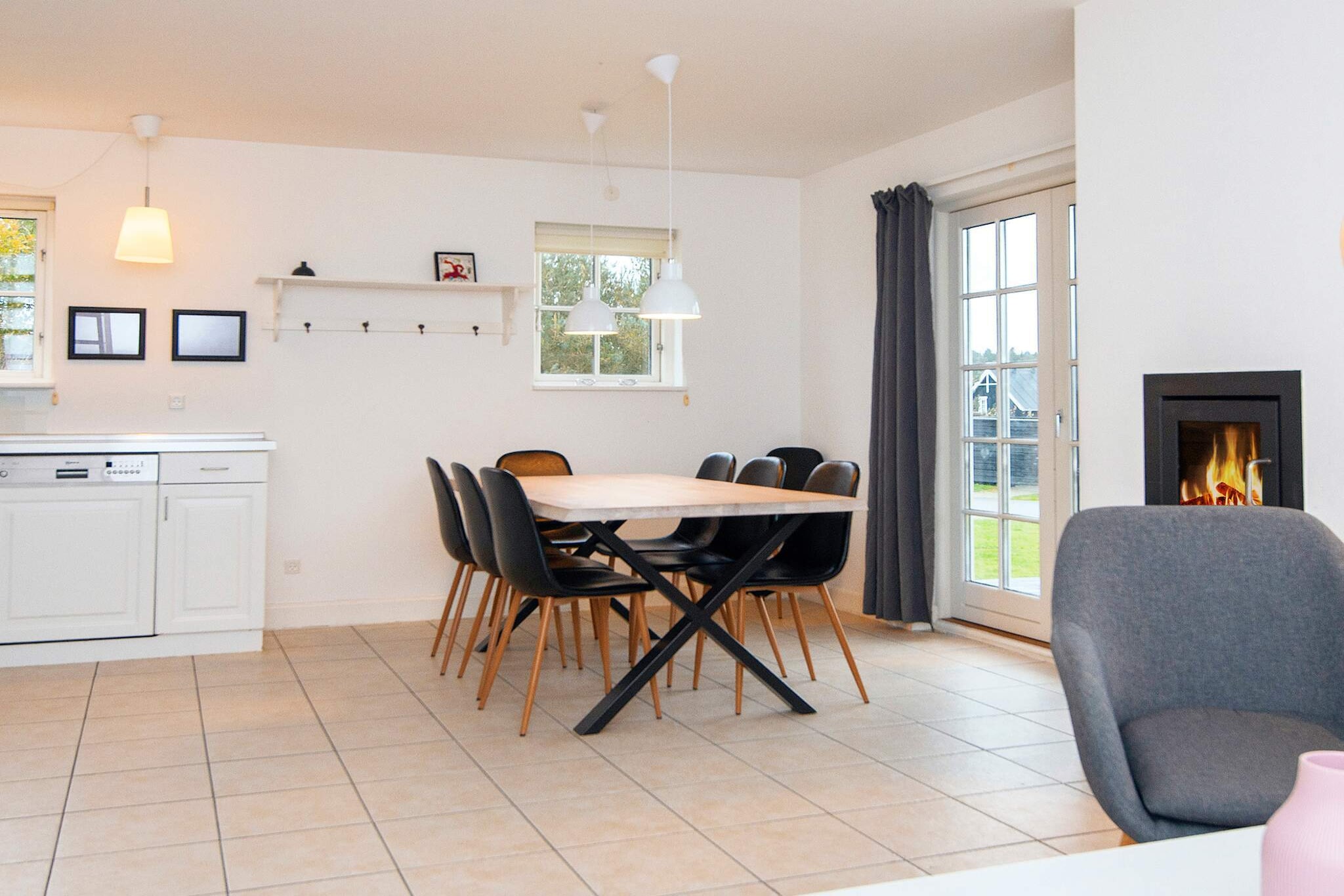 Modern vakantiehuis met sauna - Binnen