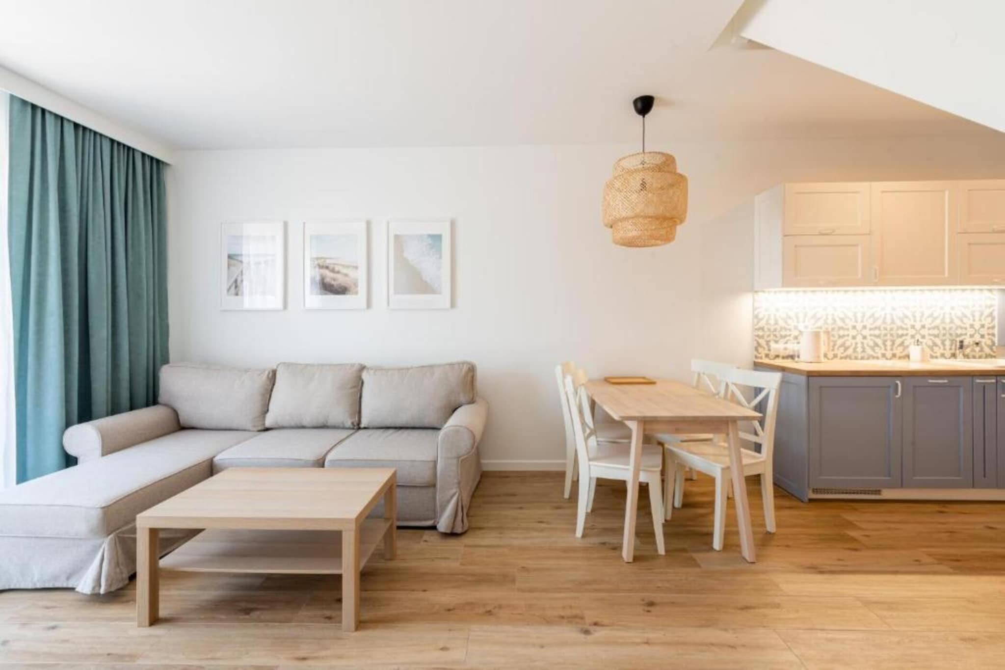 Apartament piątek-piątek dla max 4 osób Grzybowo-Living room