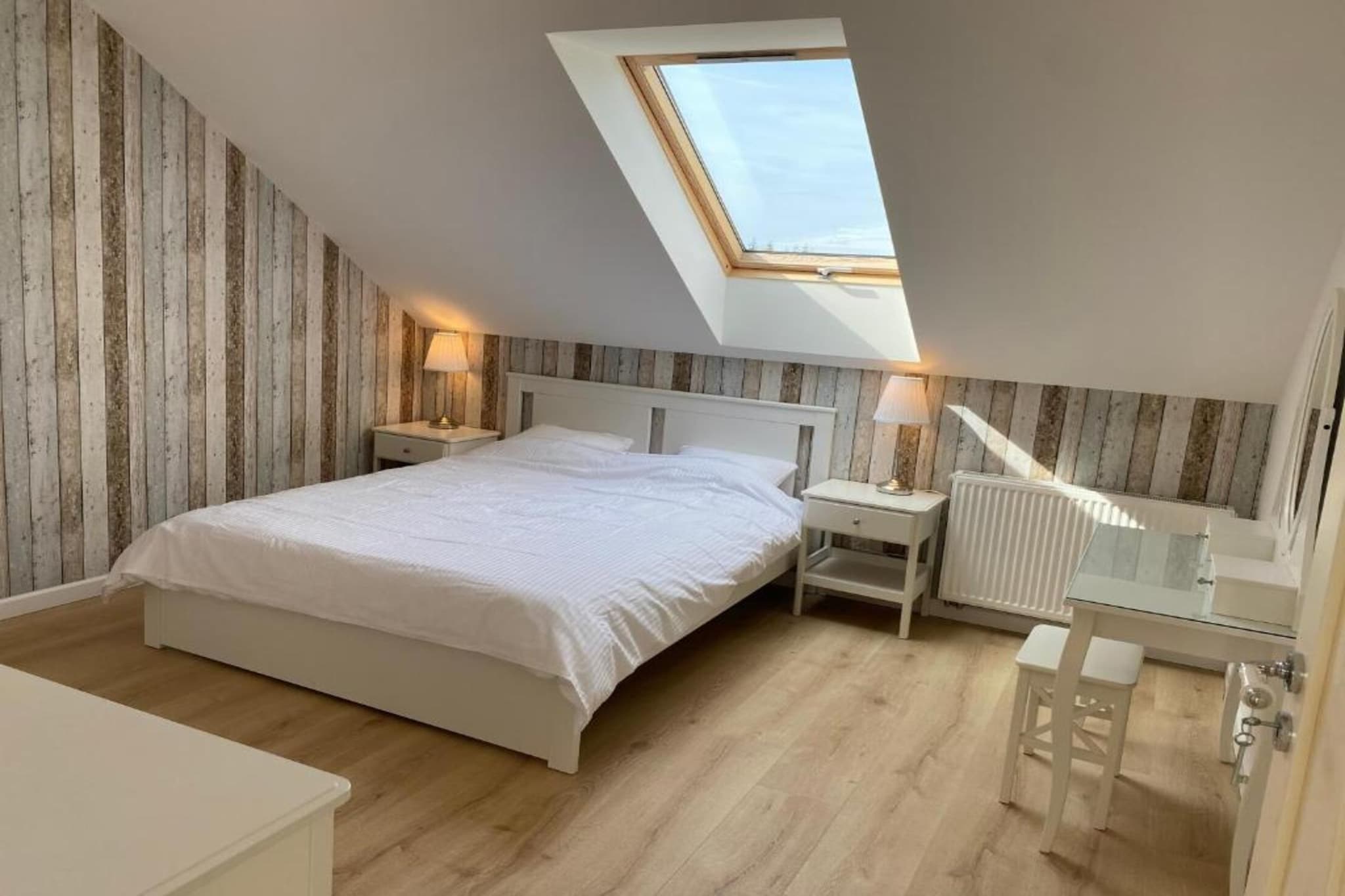 Apartament dla max 4 osób Grzybowo-Slaapkamer