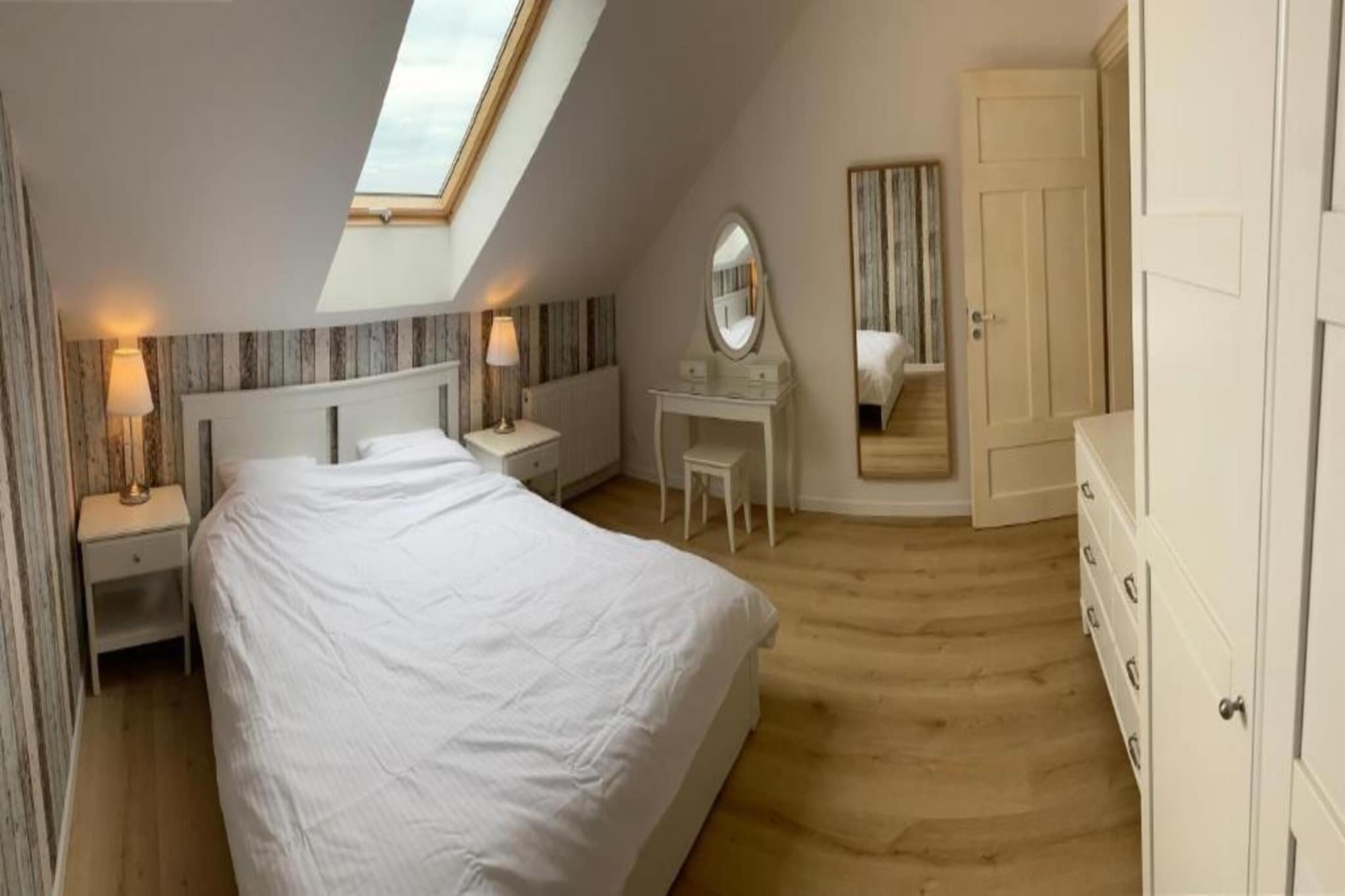 Apartament dla max 4 osób Grzybowo-Slaapkamer