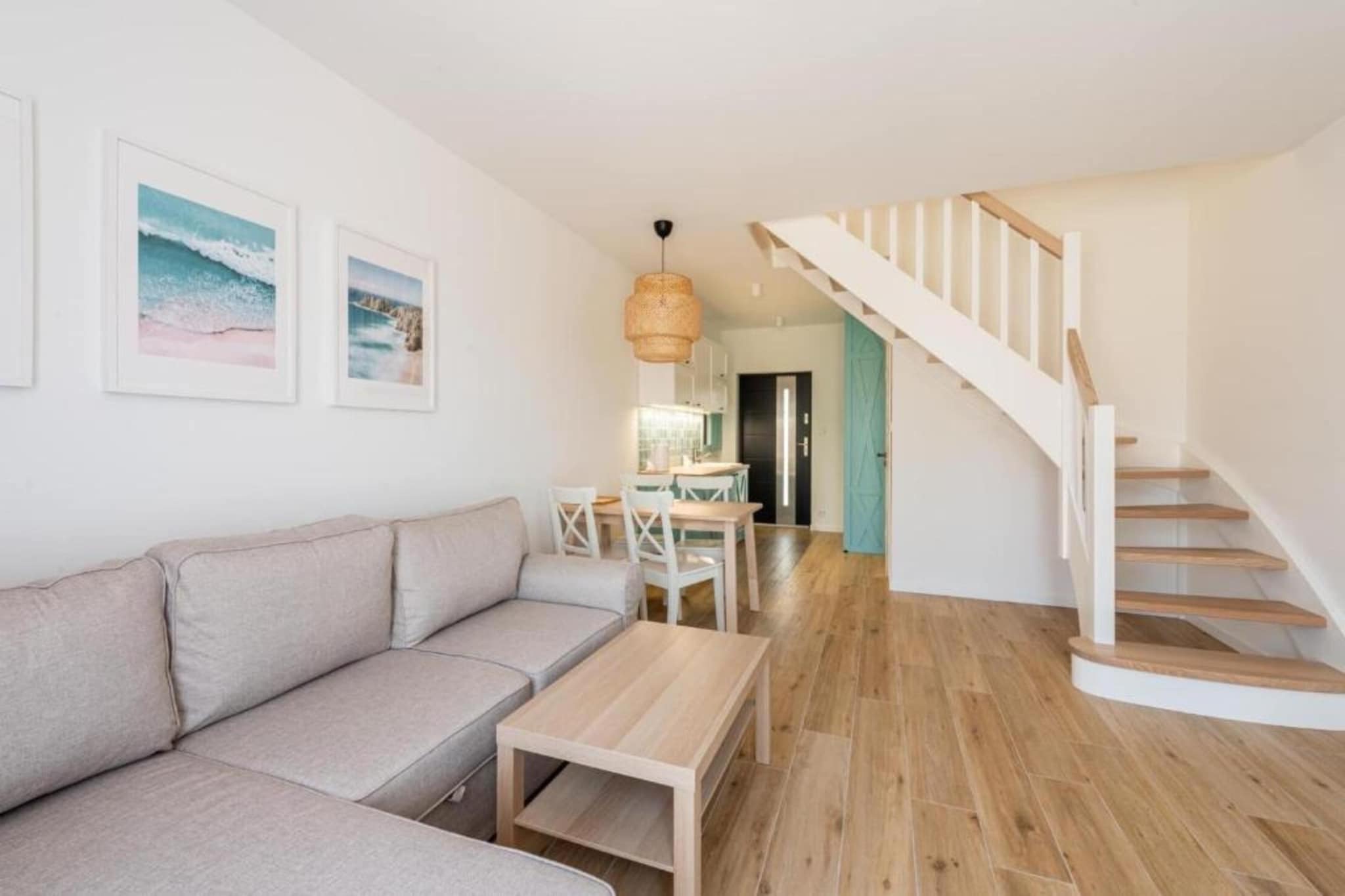 Apartament dla max 4 osób Grzybowo-Woonkamer