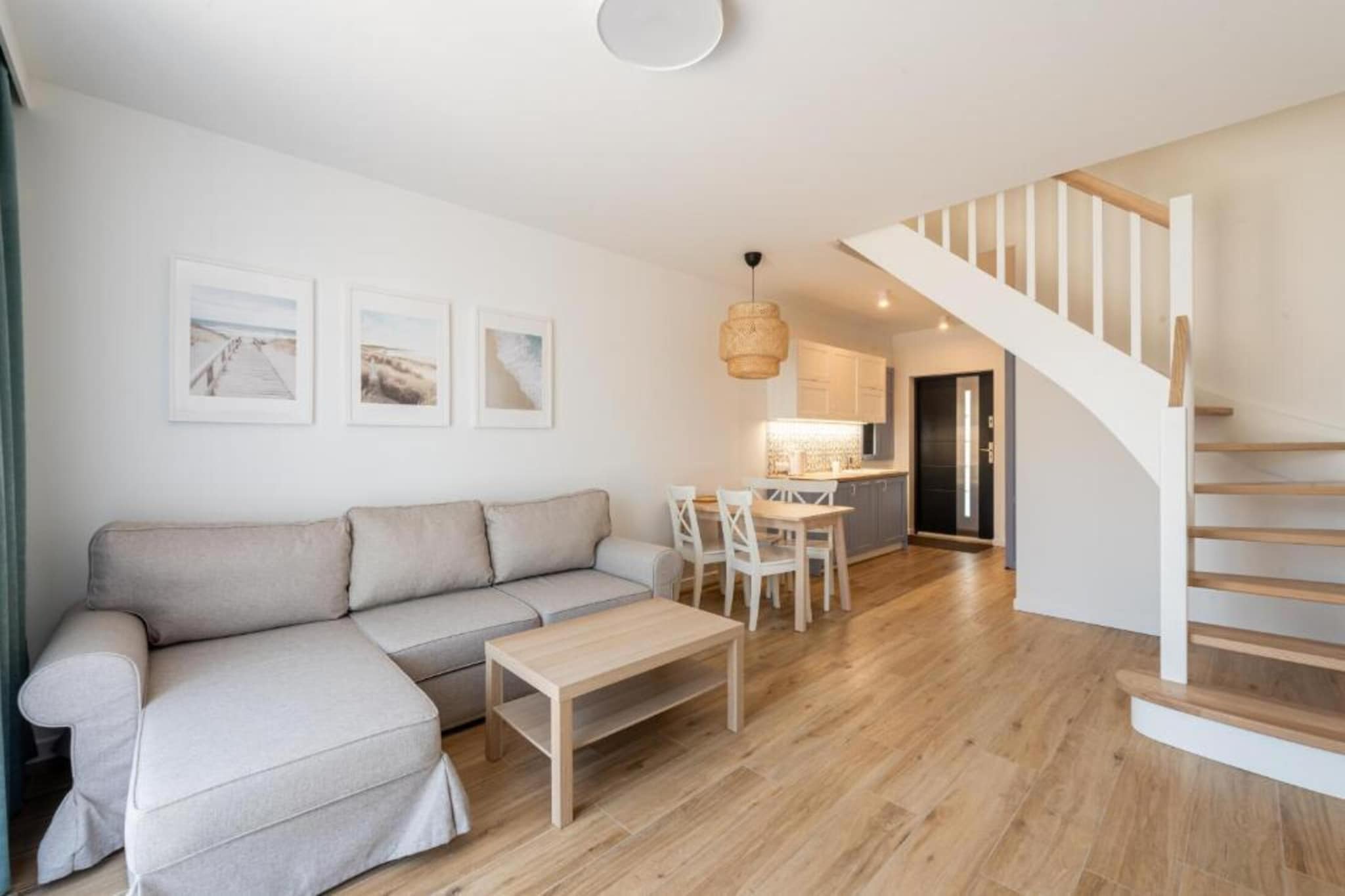 Apartament dla max 6 osób Grzybowo-Wohnzimmer