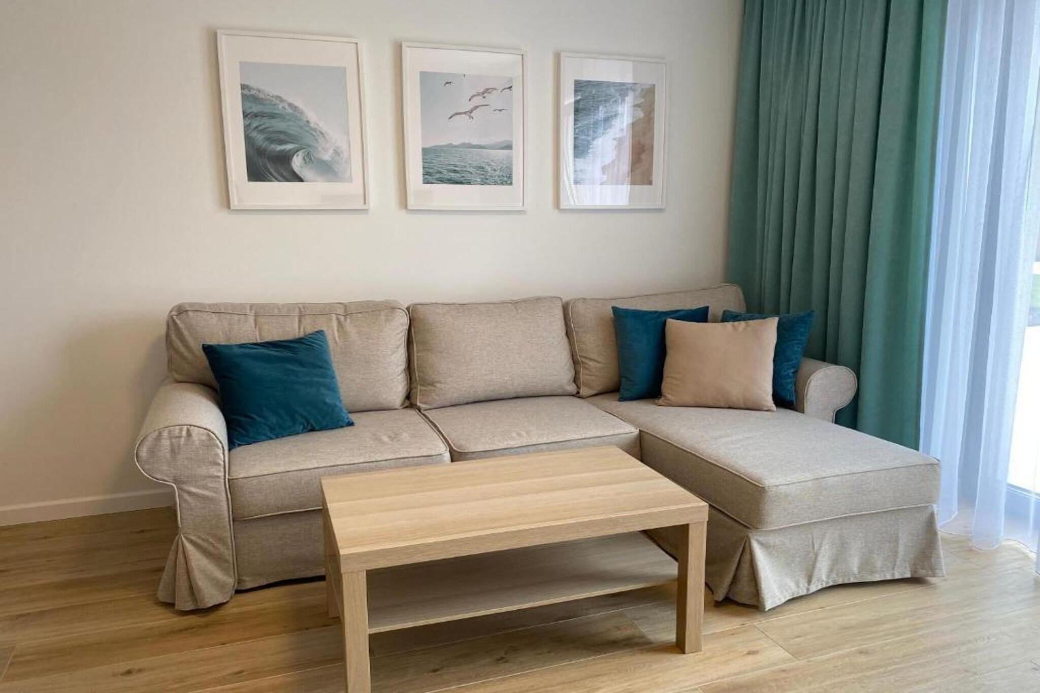 Apartament niedziela-niedziela dla max 6 osób Grzybowo-Living room