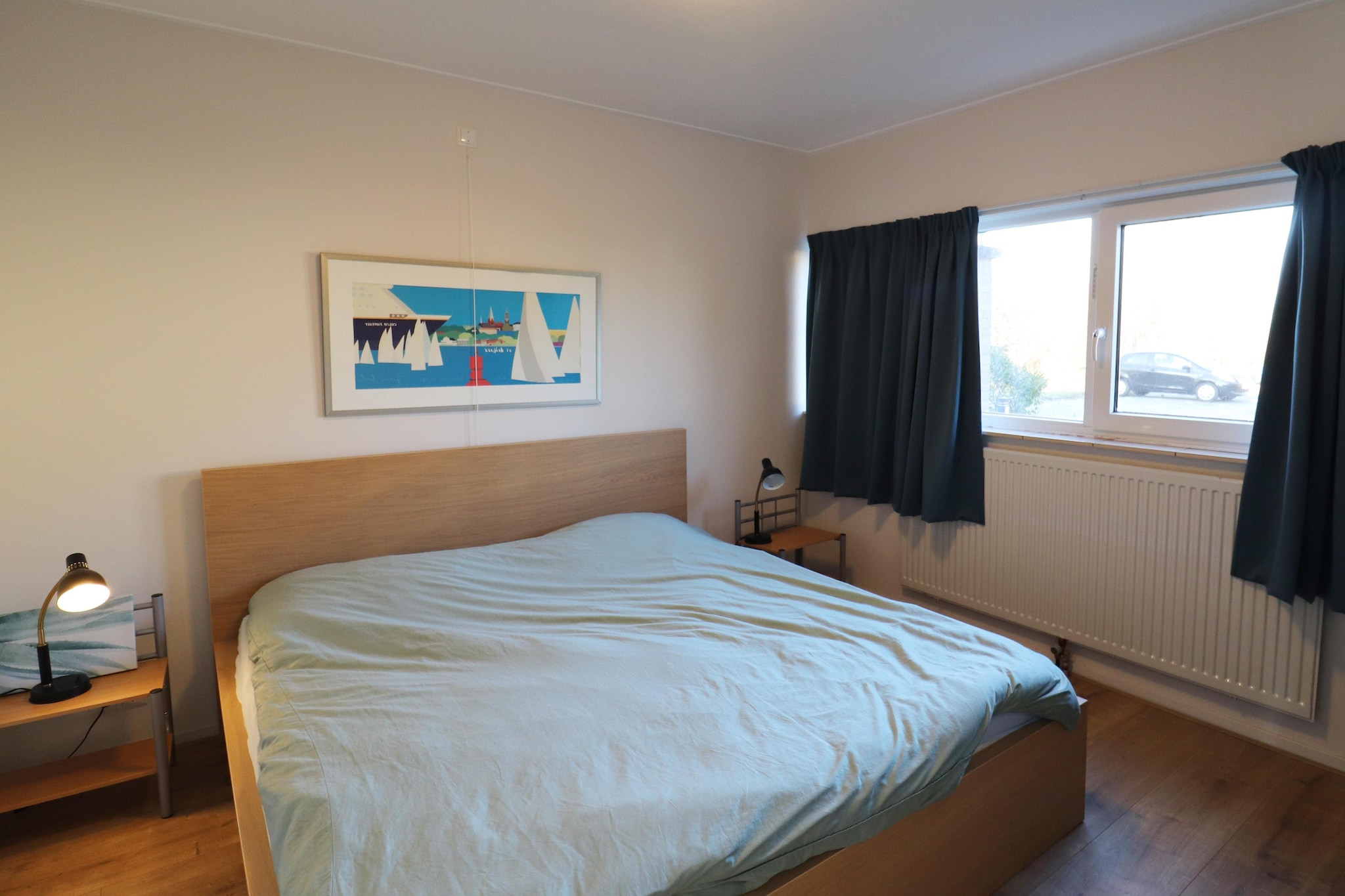Appartement aan het meer in Heeg-Slaapkamer