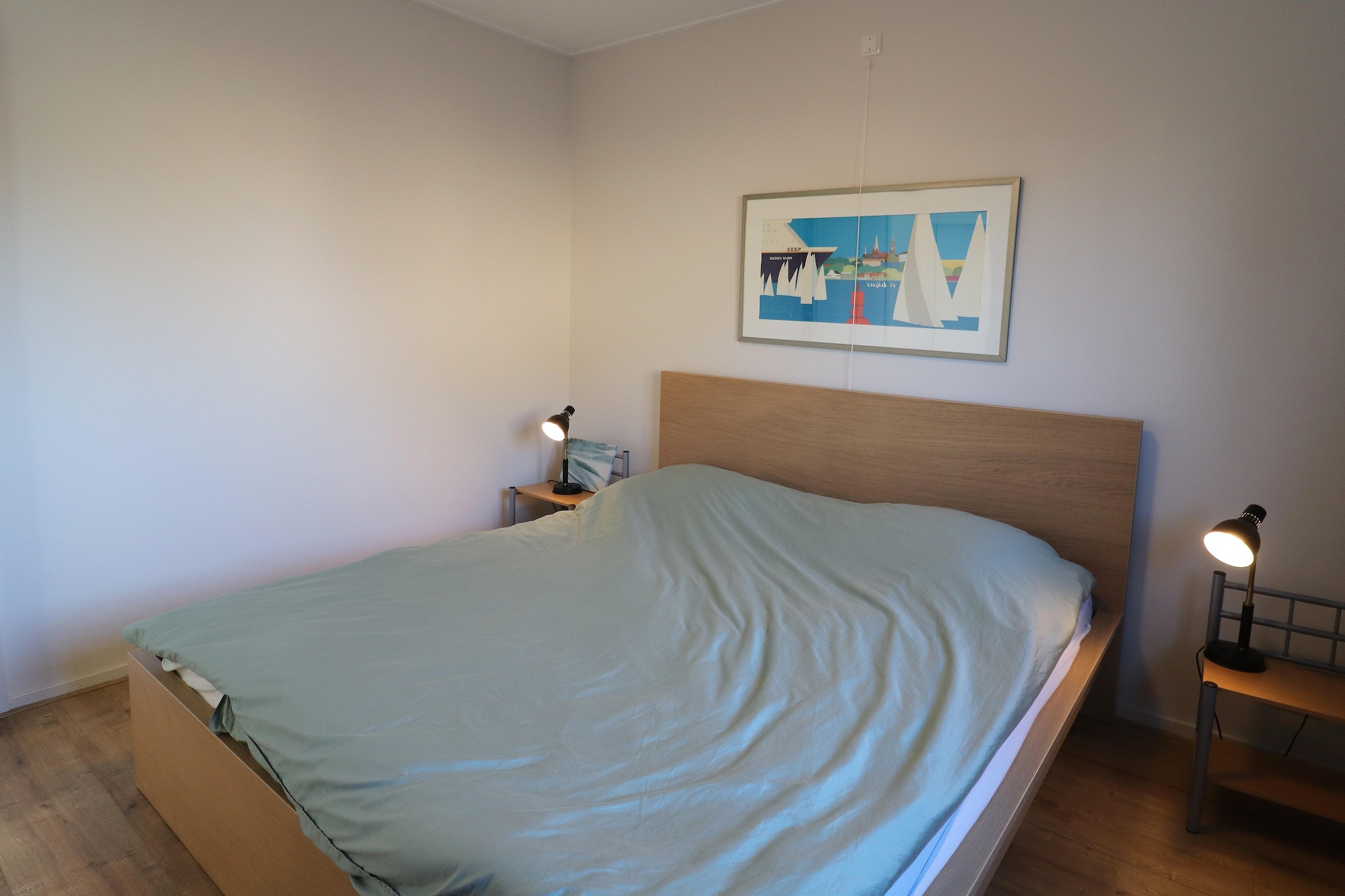 Appartement aan het meer in Heeg-Slaapkamer