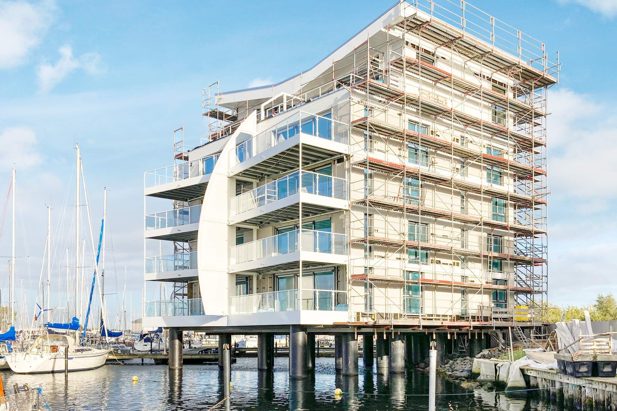 Villa aan het water direct aan de Oostzee